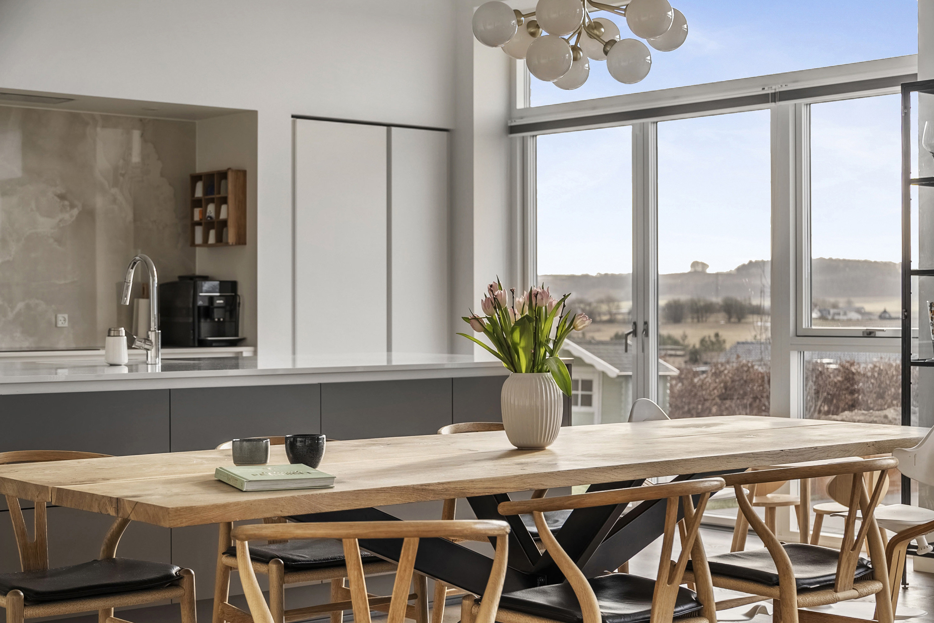 Fremhævet spisekøkken billede i fuldskærmstilstand. Billede af Renrosen 12, 8700 Horsens