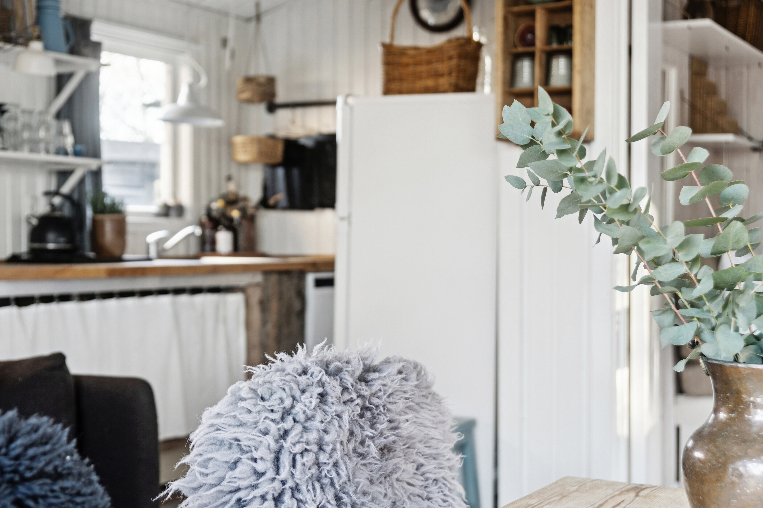 Fremhævet spisestue billede i fuldskærmstilstand. Billede af Leifavej Vestre 32, 4550 Asnæs