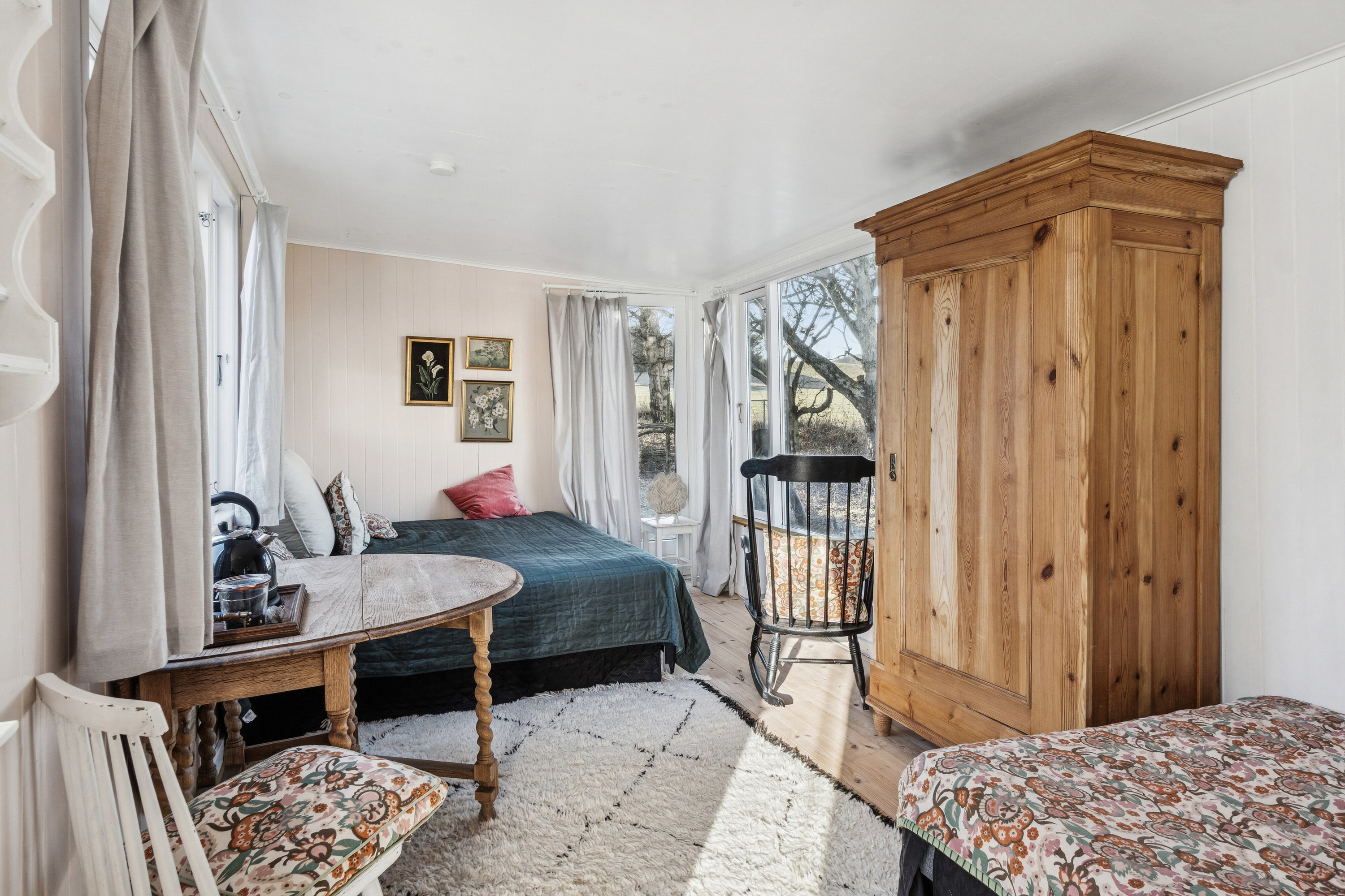 Fremhævet soveværelse billede i fuldskærmstilstand. Billede af Leifavej Vestre 32, 4550 Asnæs