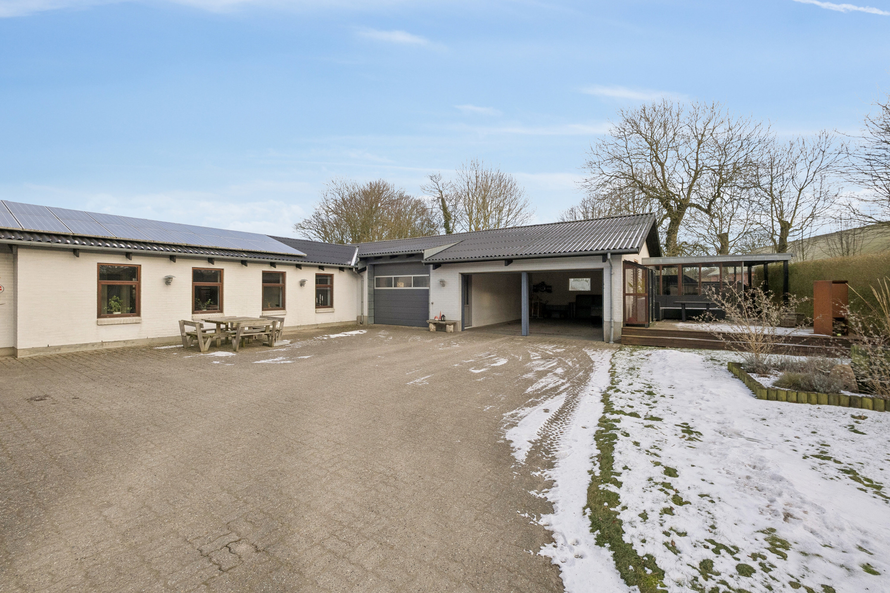 Fremhævet set fra vejen billede i fuldskærmstilstand. Billede af Silstrupvej 22, Tilsted, 7700 Thisted