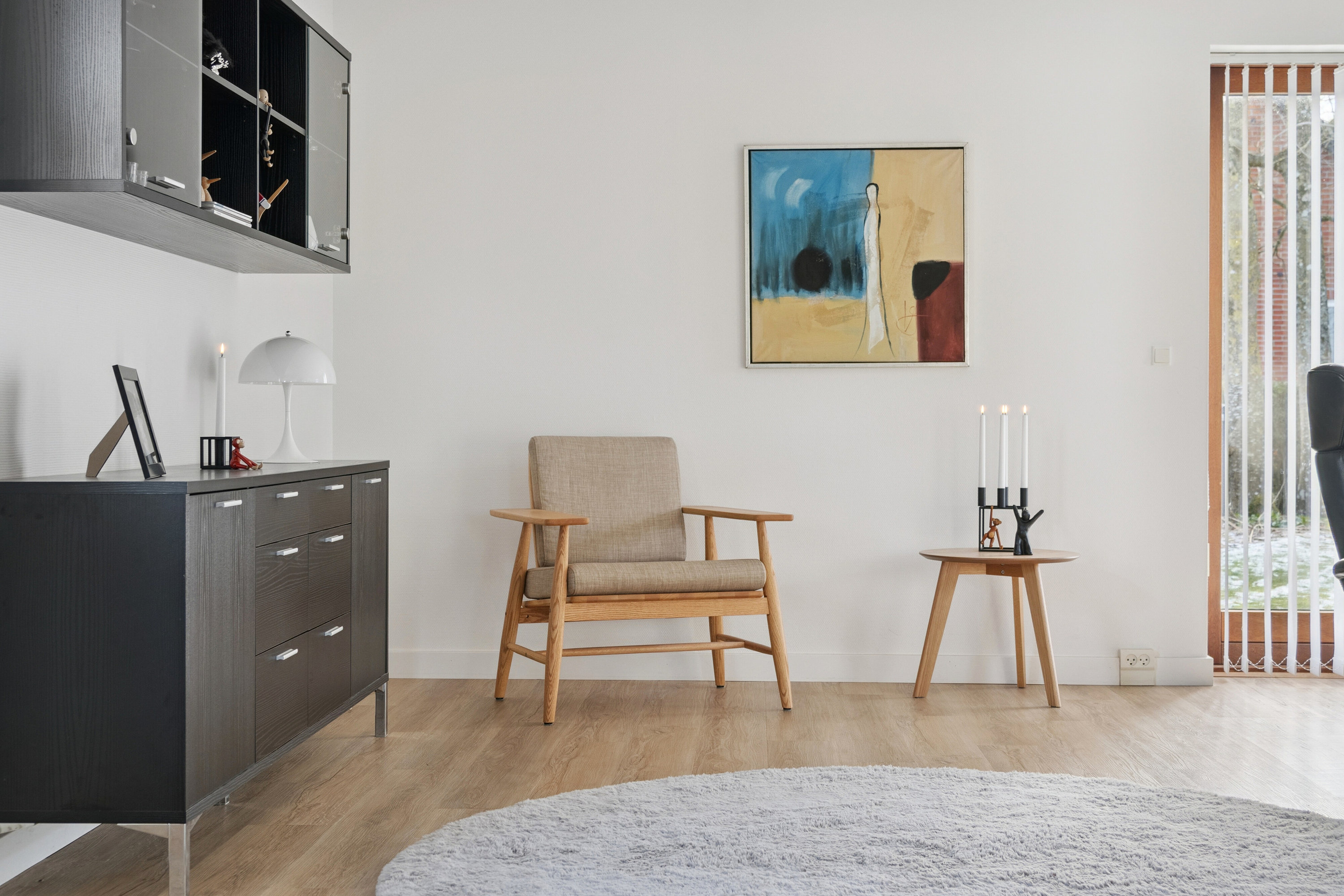 Fremhævet stue billede i fuldskærmstilstand. Billede af Silstrupvej 22, Tilsted, 7700 Thisted