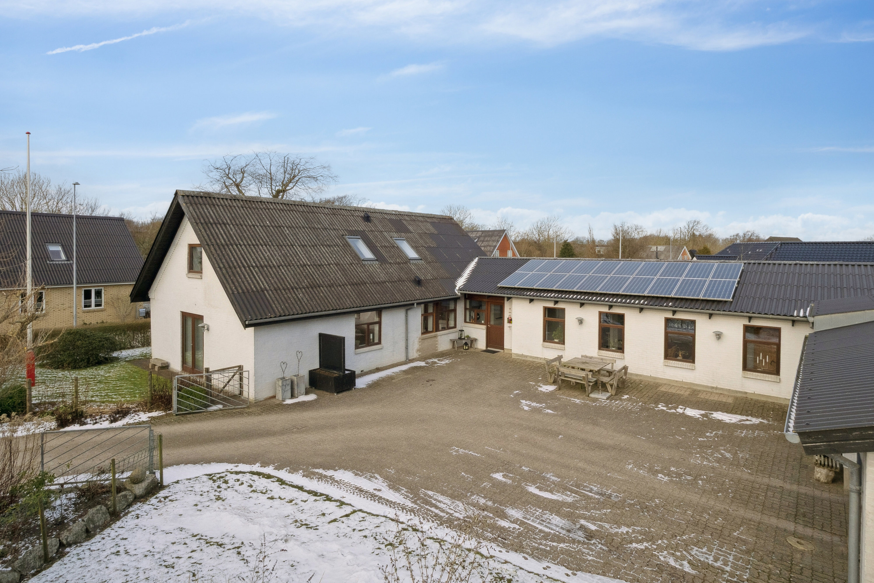 Fremhævet set fra vejen billede i fuldskærmstilstand. Billede af Silstrupvej 22, Tilsted, 7700 Thisted