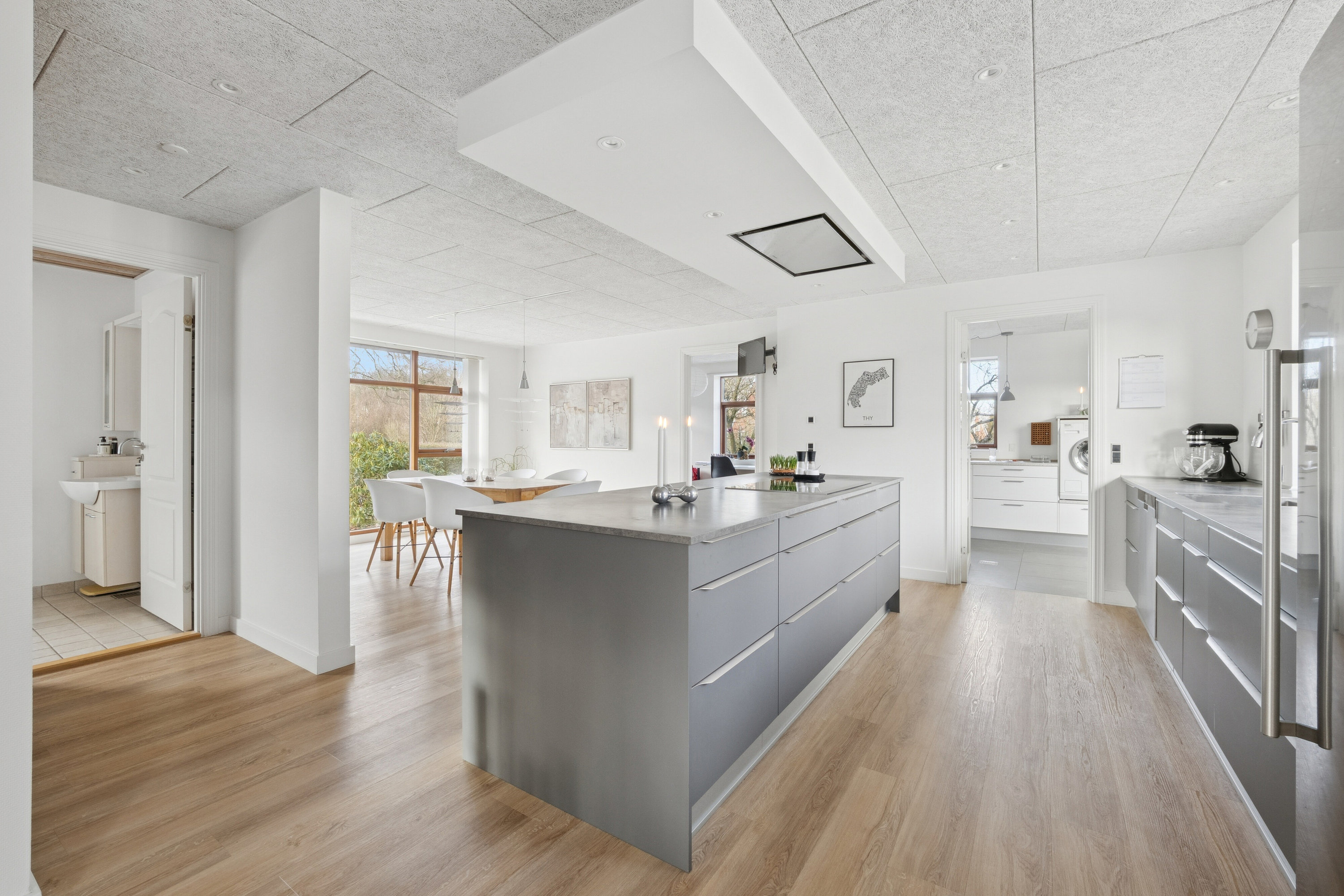 Fremhævet køkken billede i fuldskærmstilstand. Billede af Silstrupvej 22, Tilsted, 7700 Thisted