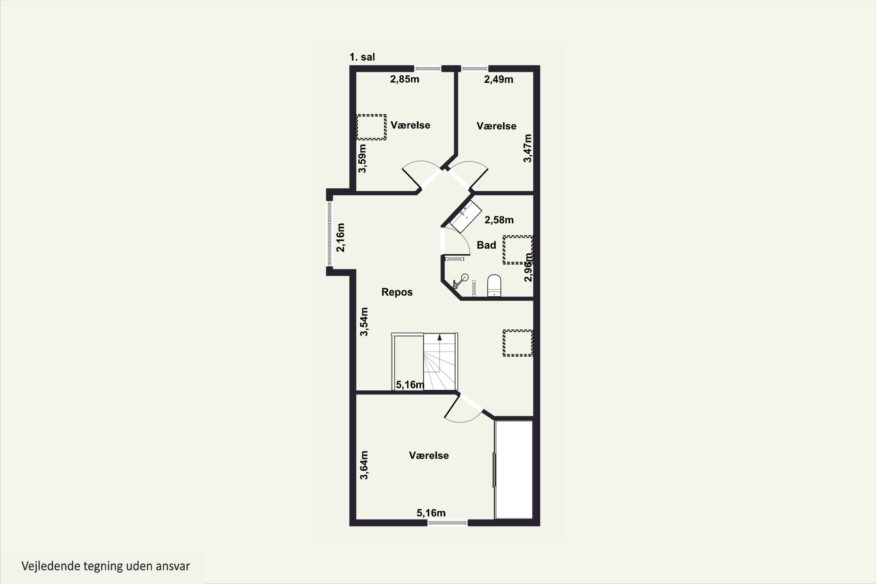 Plantegninger billede af Silstrupvej 22, Tilsted, 7700 Thisted