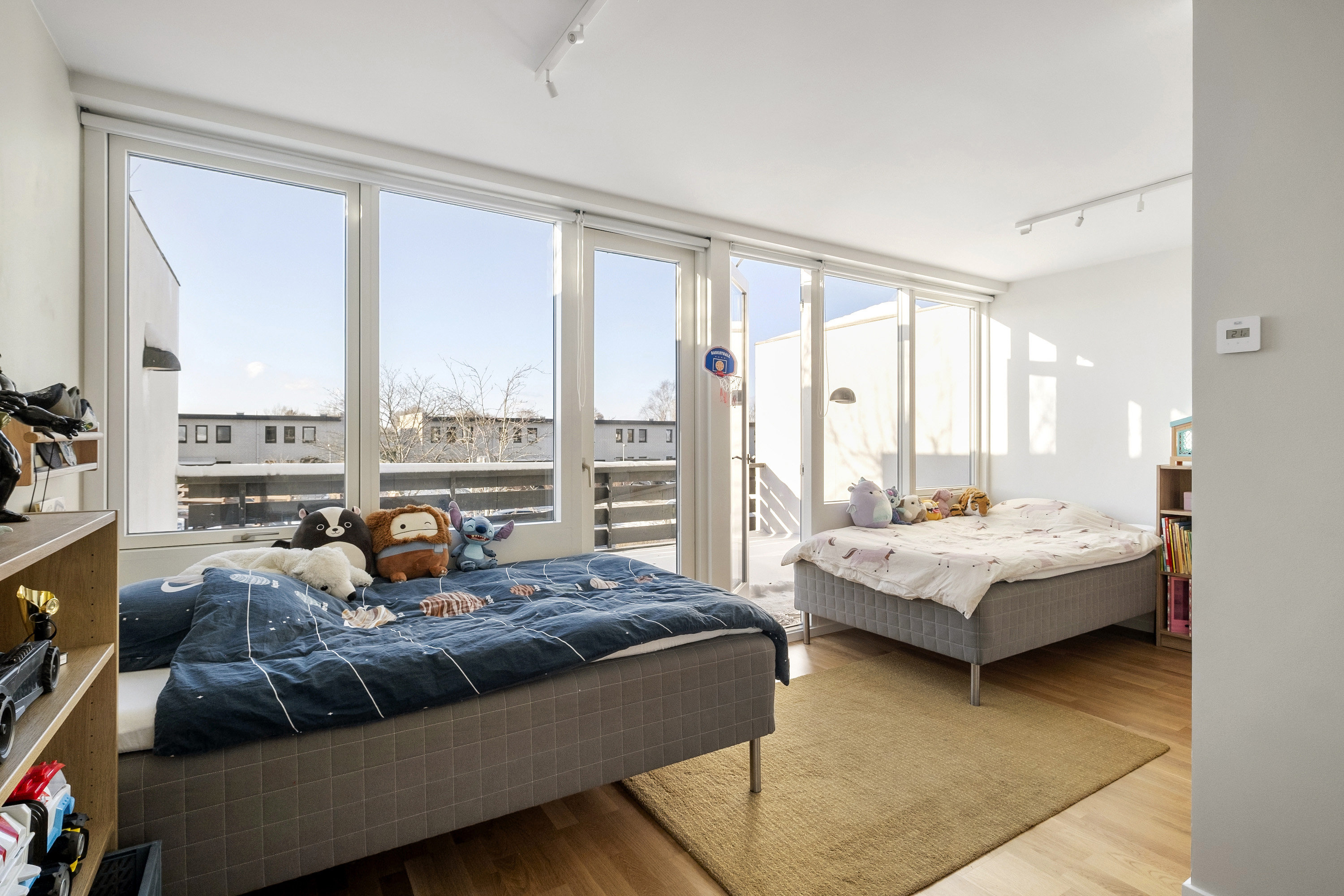 Fremhævet soveværelse billede i fuldskærmstilstand. Billede af Ligustervangen 112, 3450 Allerød