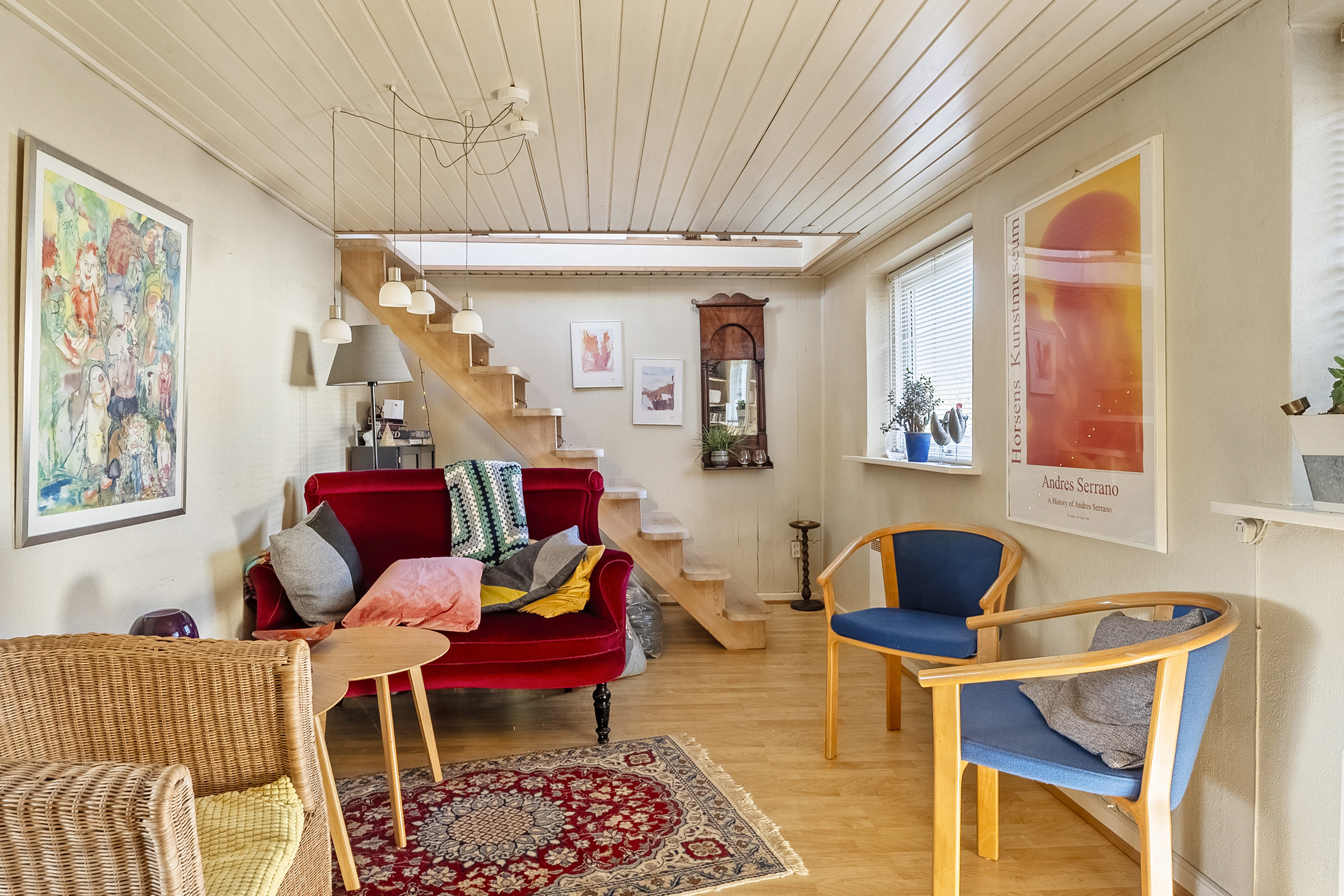 Fremhævet stue billede i fuldskærmstilstand. Billede af Sattrupvej 29, Sattrup, 8752 Østbirk