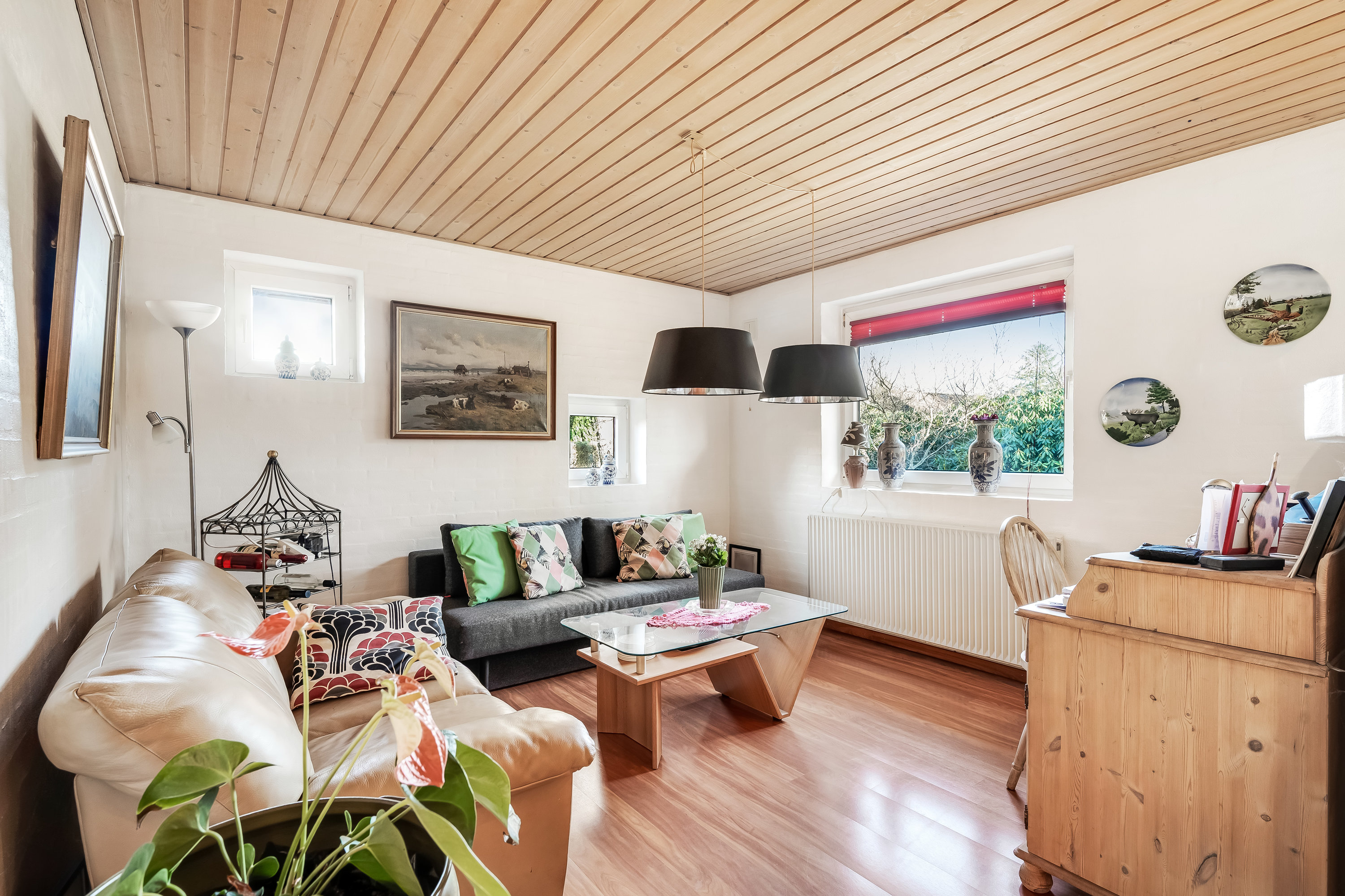 Fremhævet stue billede i fuldskærmstilstand. Billede af Bredgade 60, Alslev, 6800 Varde