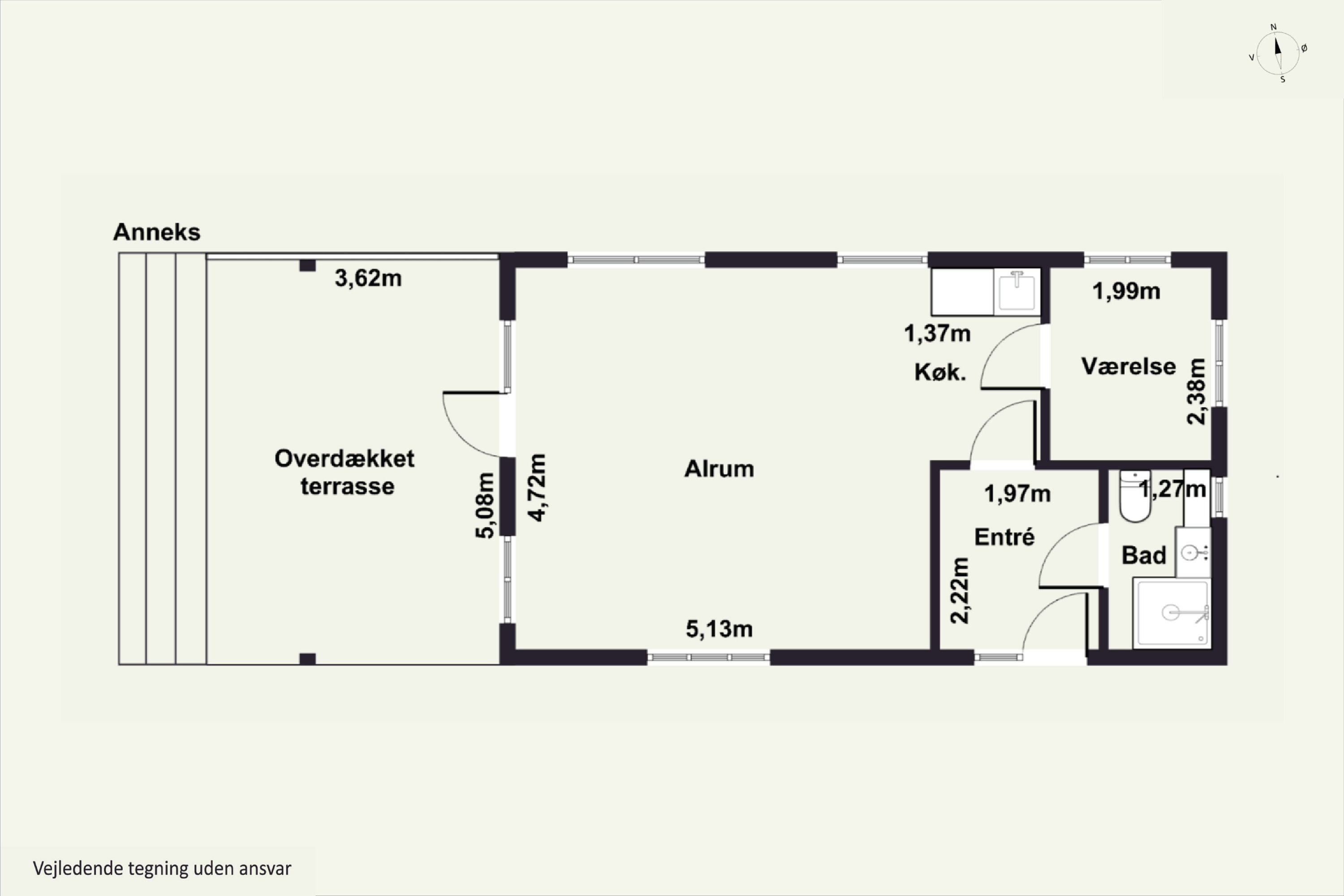 Plantegninger billede af Ålborgvej 202, 9800 Hjørring