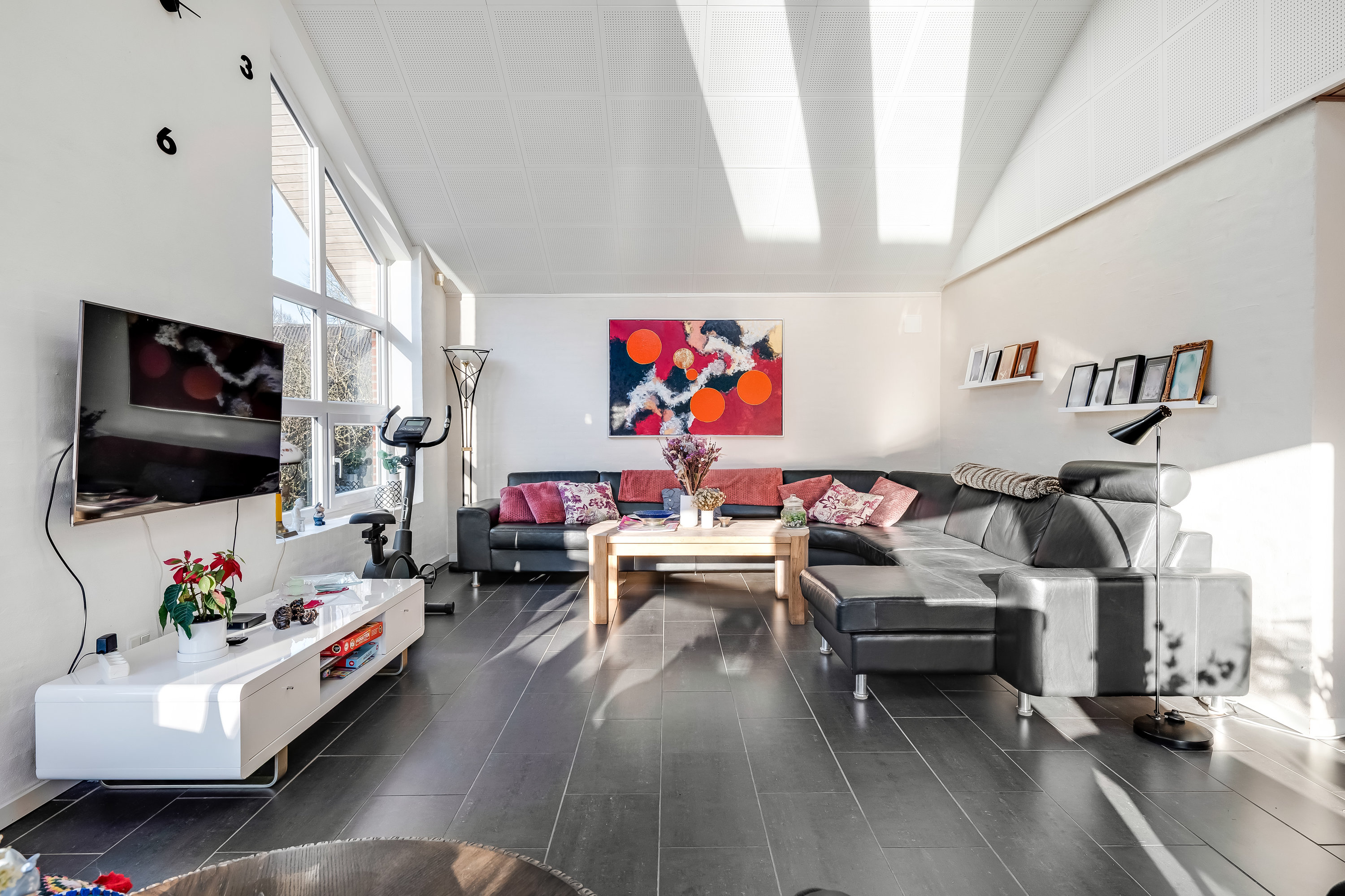 Fremhævet stue billede i fuldskærmstilstand. Billede af Bredgade 60, Alslev, 6800 Varde