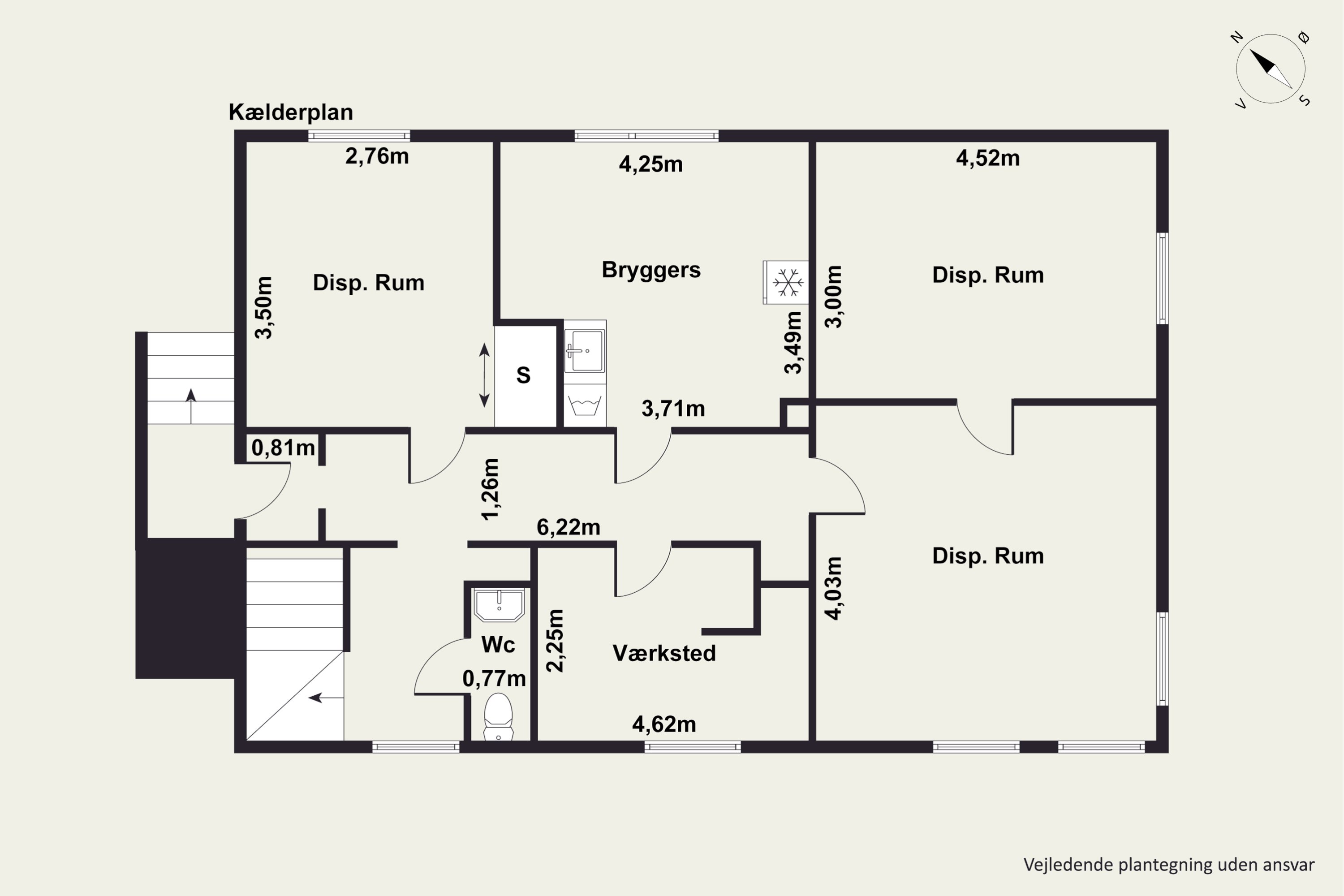 Plantegninger billede af Lemvigvej 11, 8940 Randers SV