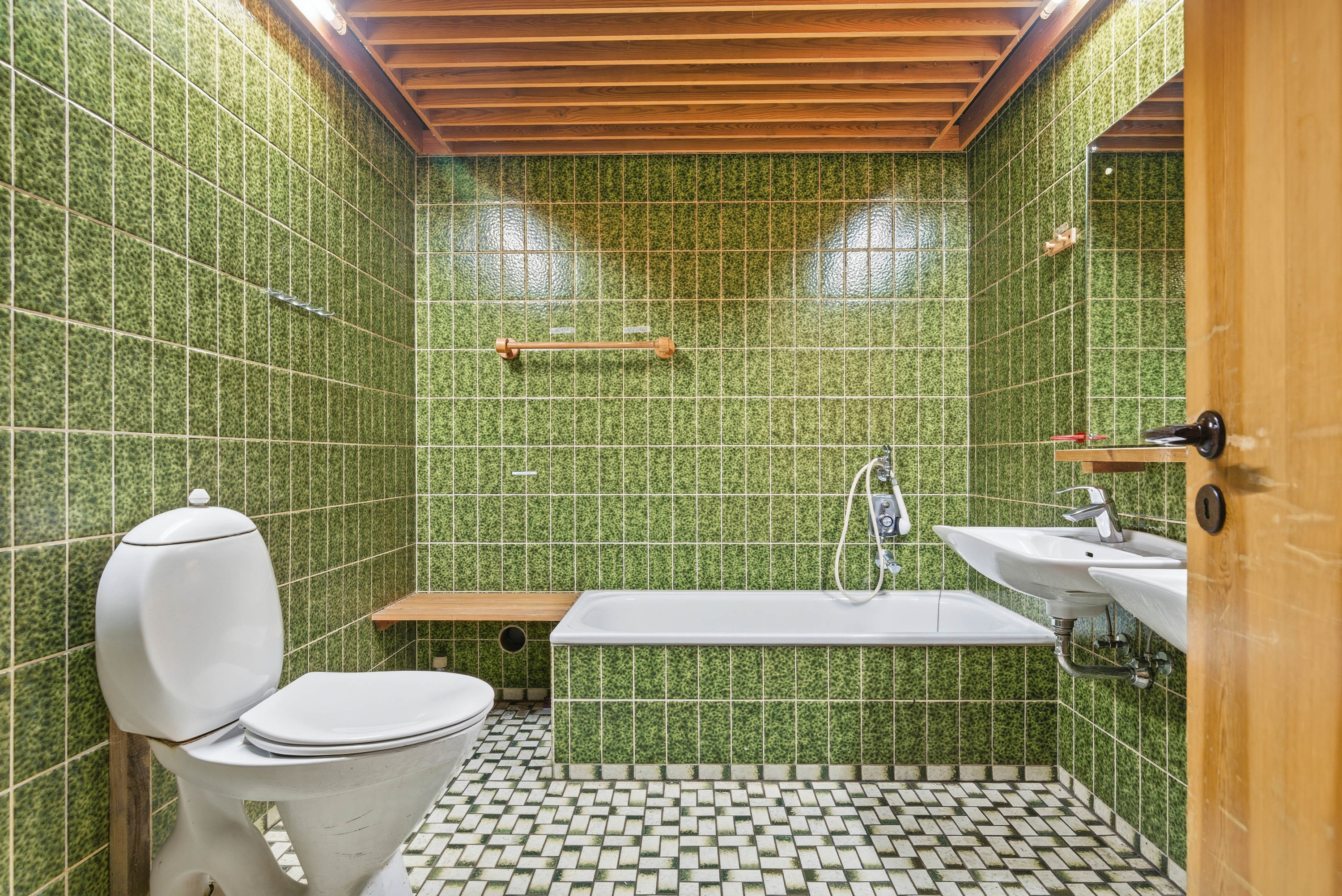 Fremhævet badeværelse billede i fuldskærmstilstand. Billede af Laubsvej 89, 7500 Holstebro