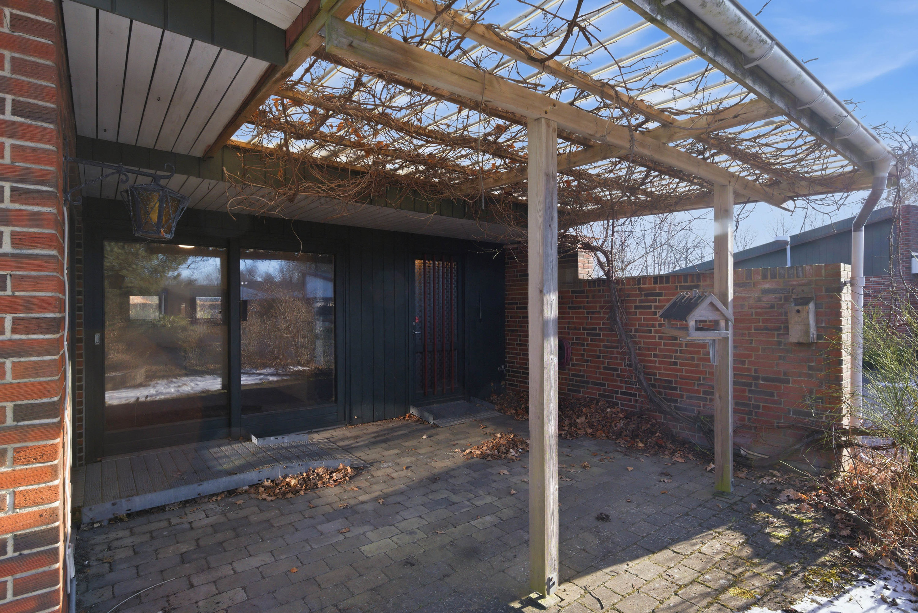 Fremhævet overdækket terrasse billede i fuldskærmstilstand. Billede af Laubsvej 89, 7500 Holstebro