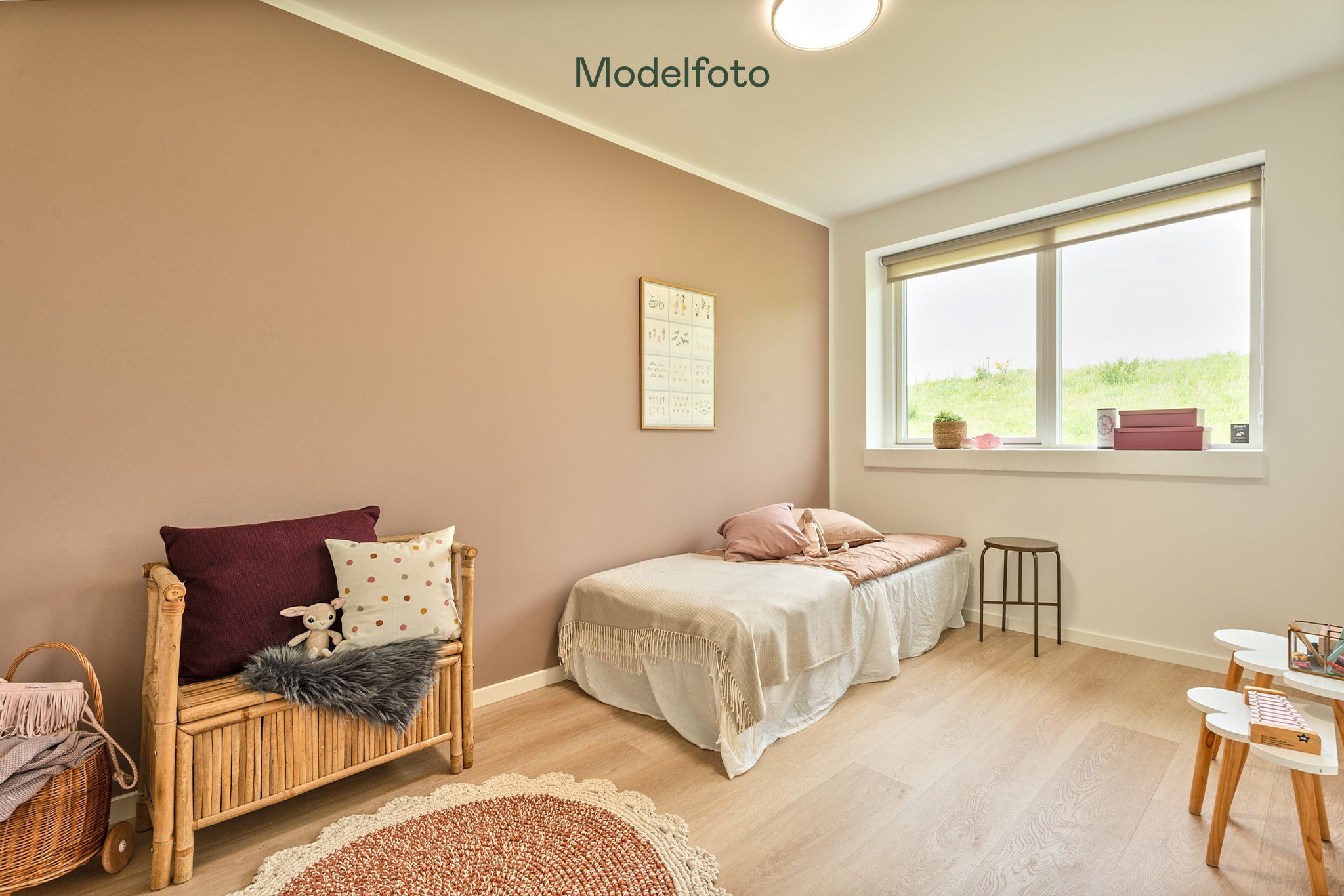 Fremhævet værelseidé billede i fuldskærmstilstand. Billede af Præstegårdens Mark 2, 9440 Aabybro