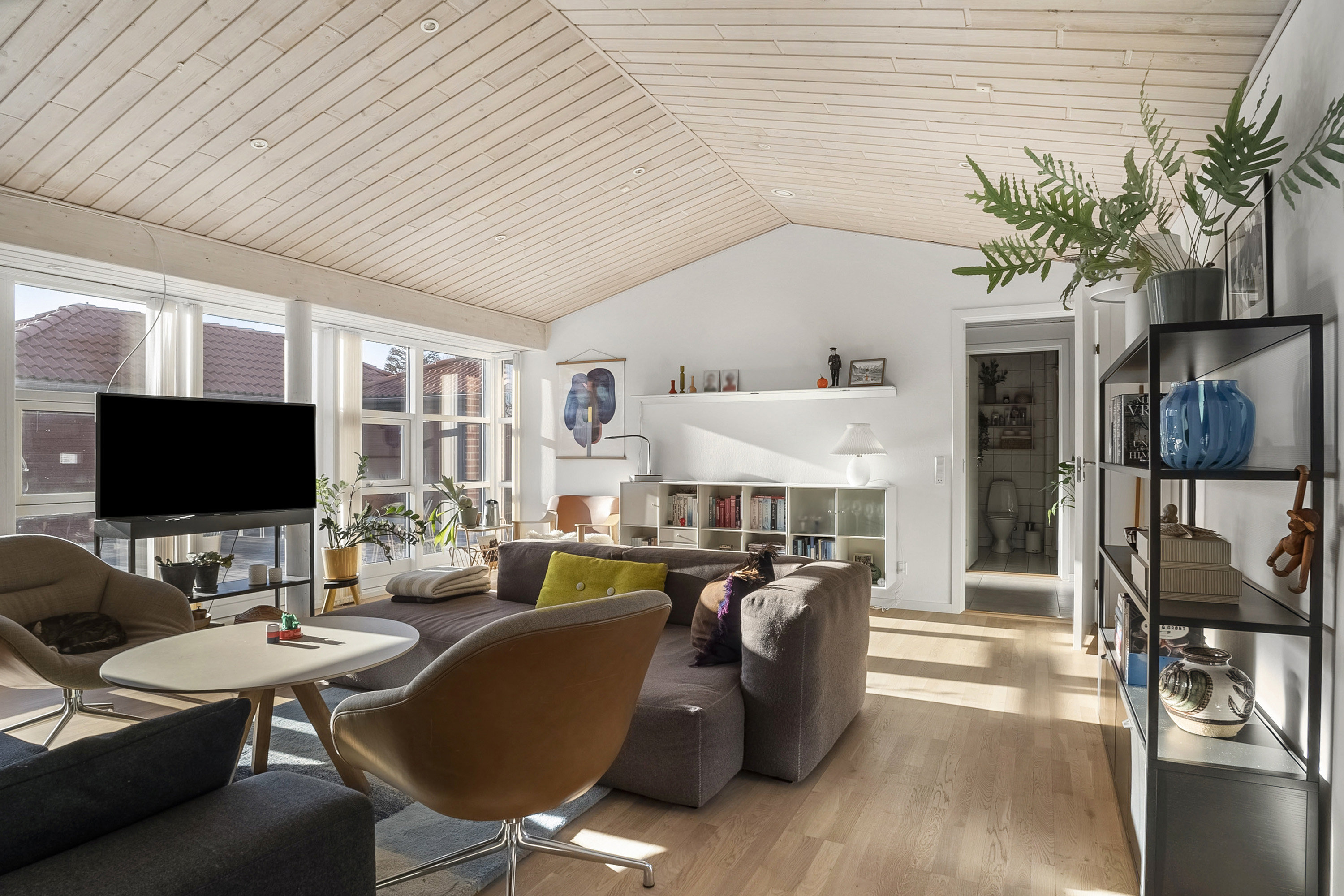 Fremhævet stue billede i fuldskærmstilstand. Billede af Charlotteparken 87, 8700 Horsens