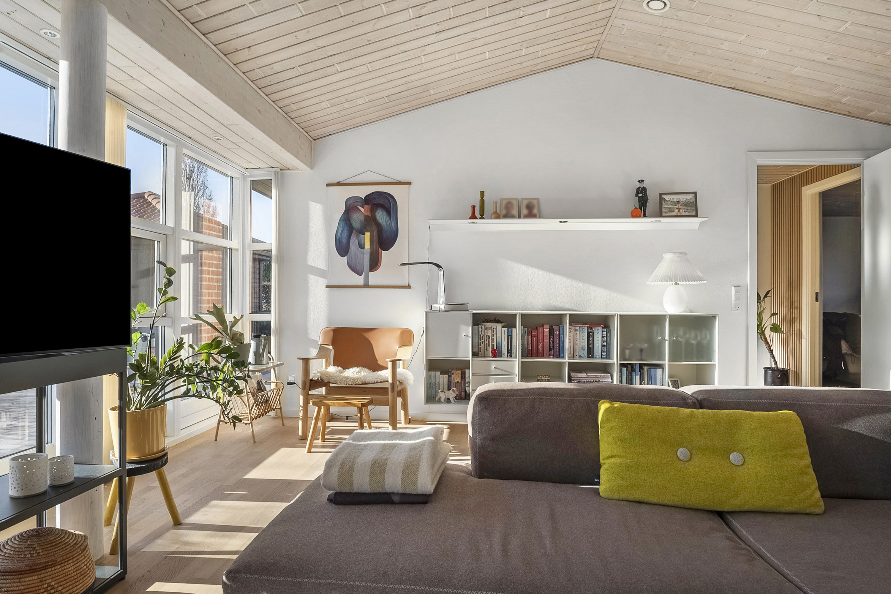 Fremhævet stue billede i fuldskærmstilstand. Billede af Charlotteparken 87, 8700 Horsens