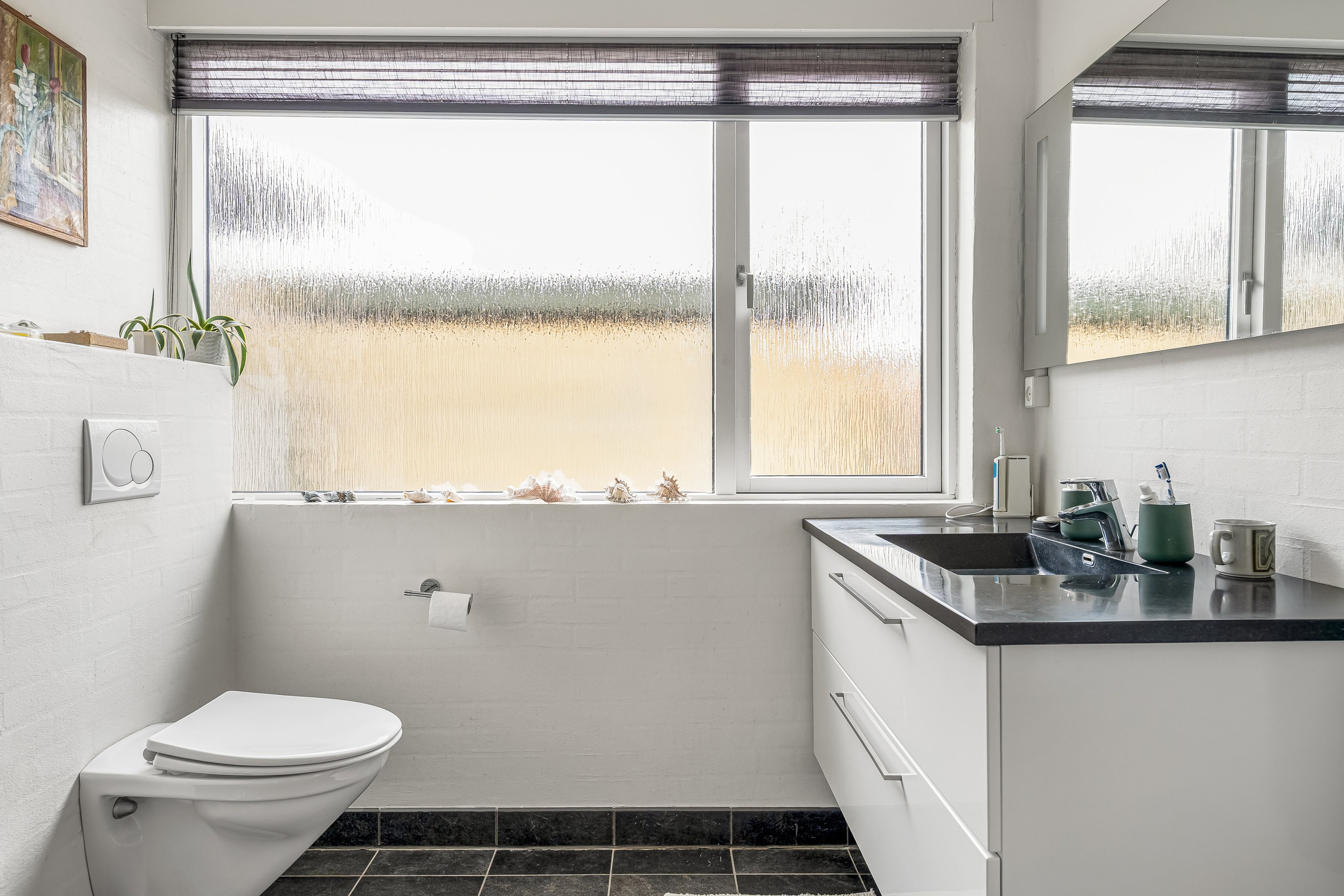 Fremhævet badeværelse billede i fuldskærmstilstand. Billede af Blomstertoften 43, Tjørring, 7400 Herning