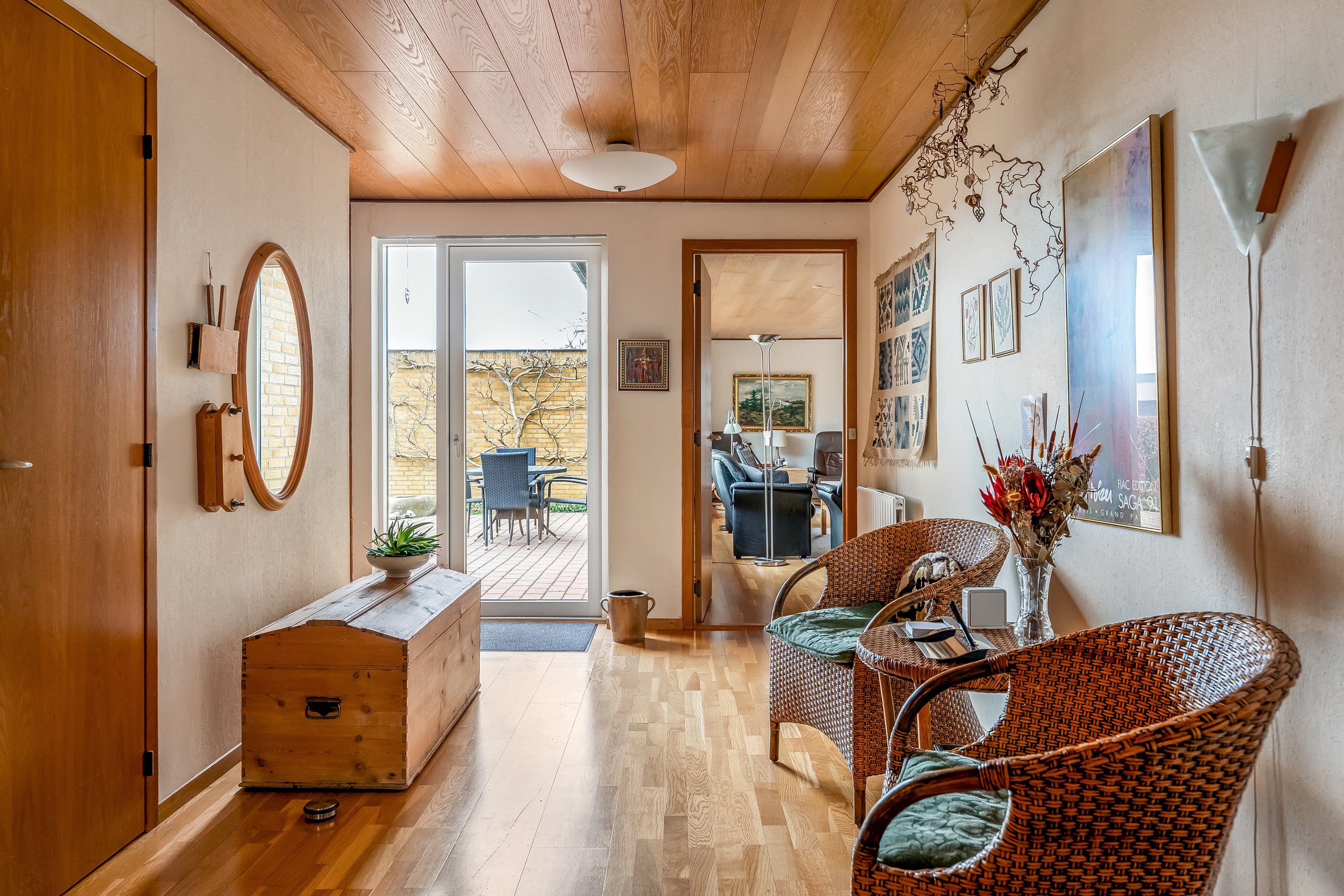 Fremhævet gang billede i fuldskærmstilstand. Billede af Blomstertoften 43, Tjørring, 7400 Herning