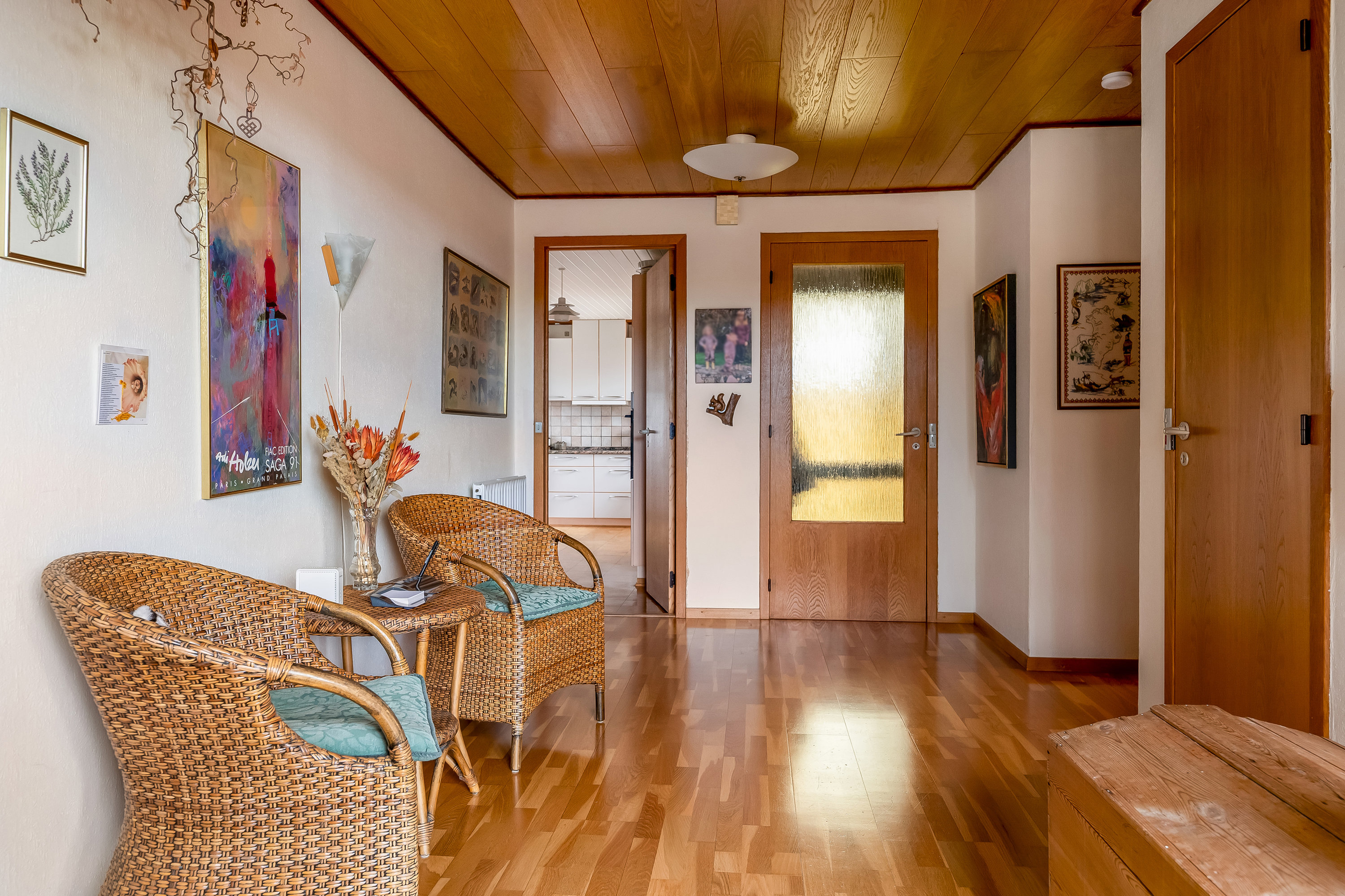 Fremhævet gang billede i fuldskærmstilstand. Billede af Blomstertoften 43, Tjørring, 7400 Herning