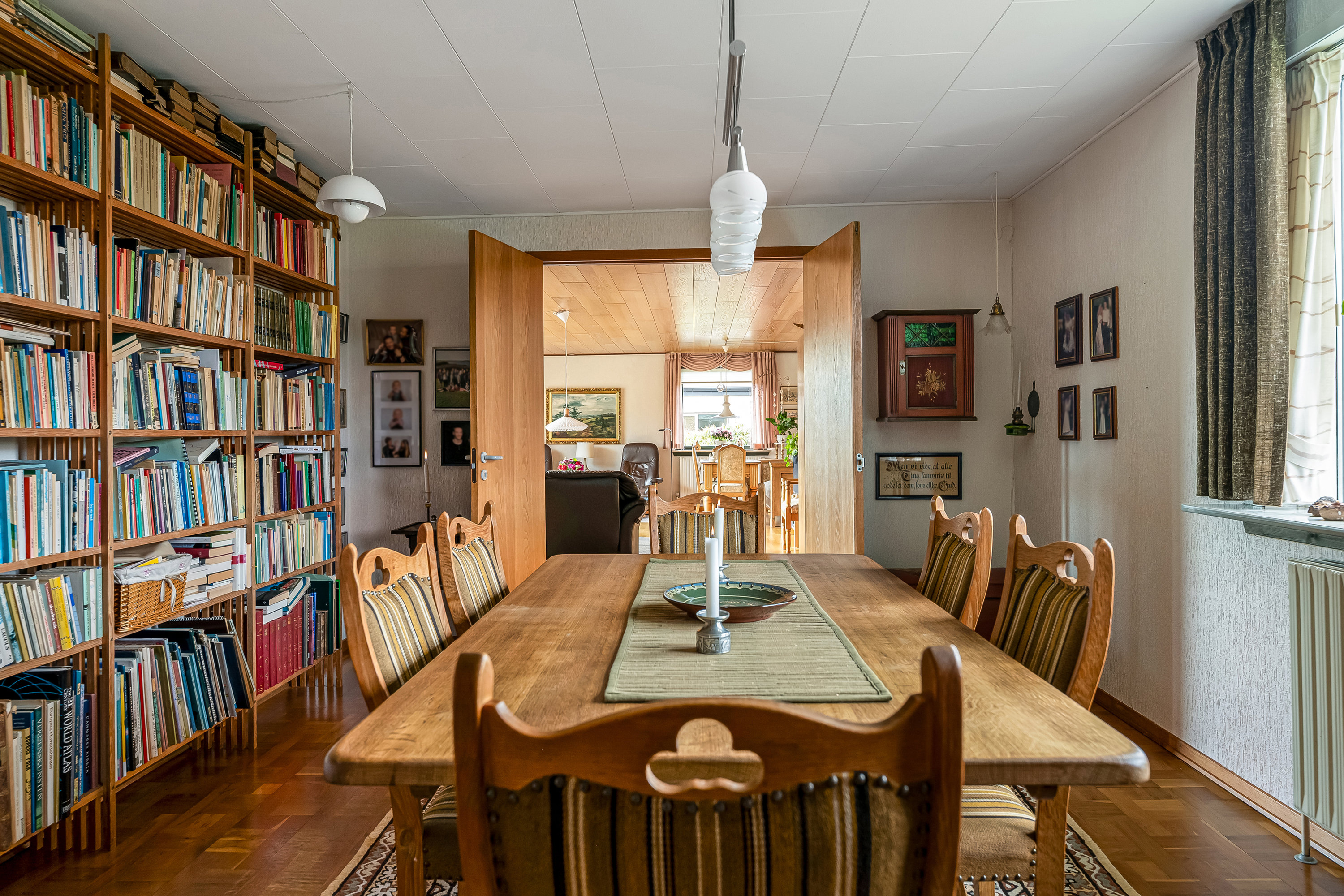 Fremhævet spisestue billede i fuldskærmstilstand. Billede af Blomstertoften 43, Tjørring, 7400 Herning