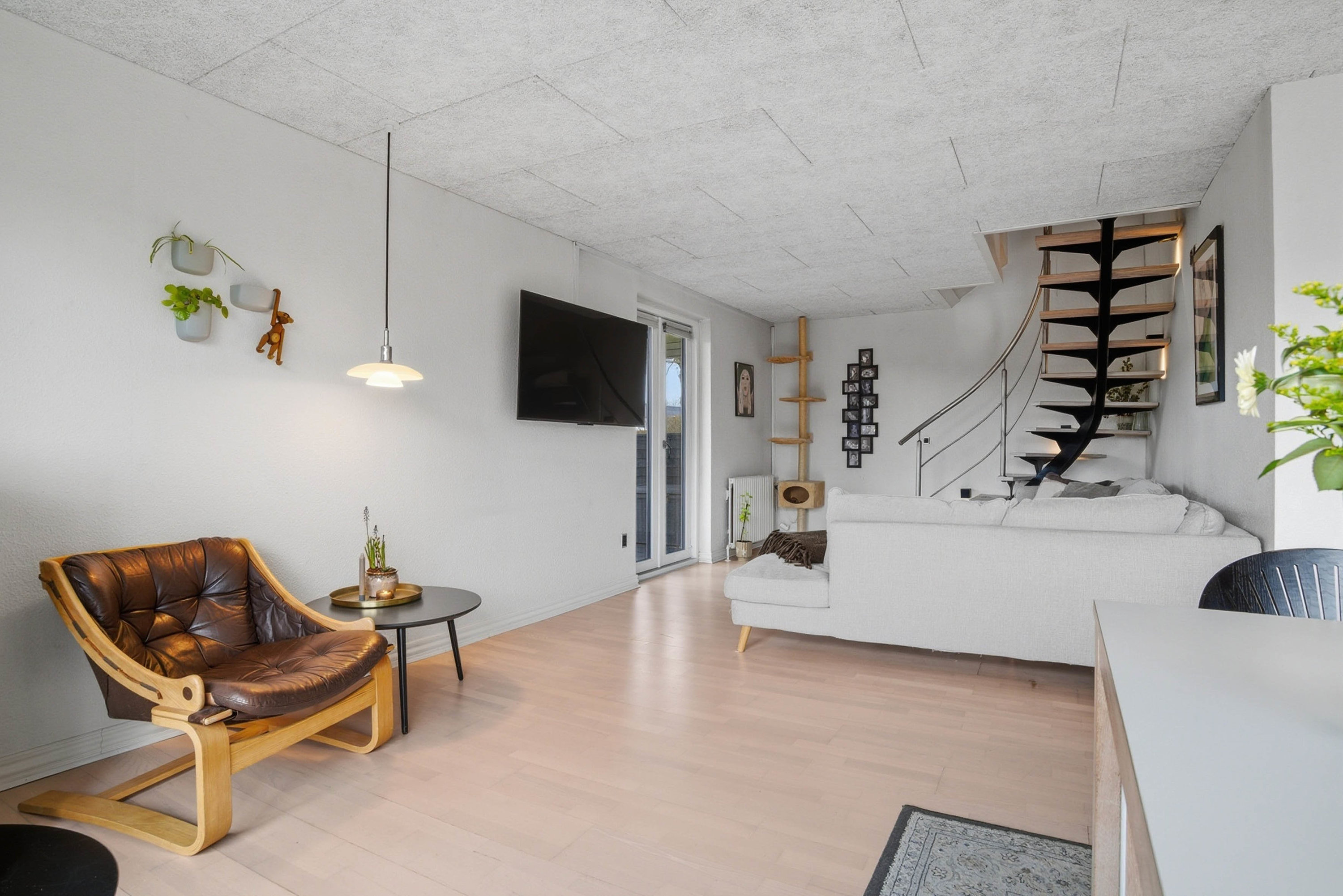 Fremhævet stue billede i fuldskærmstilstand. Billede af Villavej 29, Mejrup, 7500 Holstebro