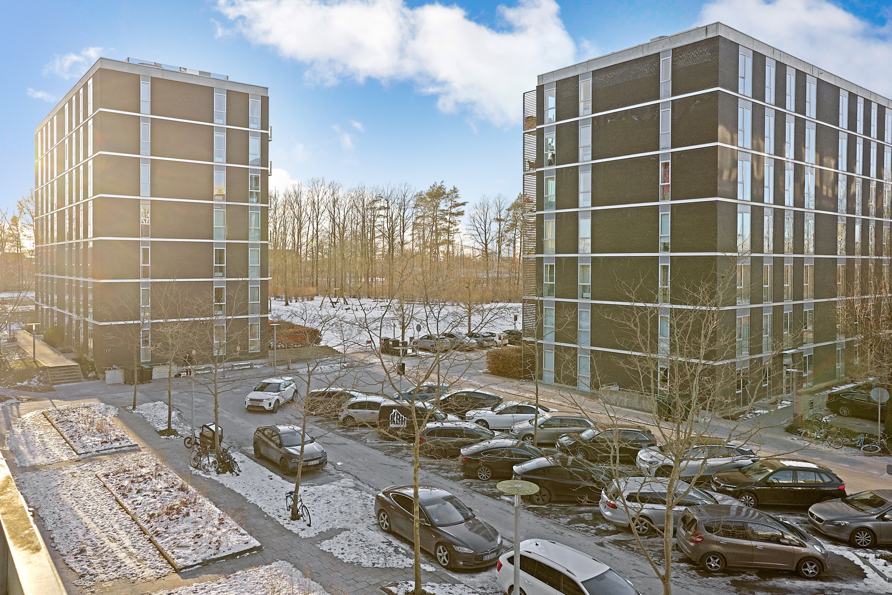 Fremhævet udsigt billede i fuldskærmstilstand. Billede af Gyngemose Parkvej 12, 2. th., 2860 Søborg