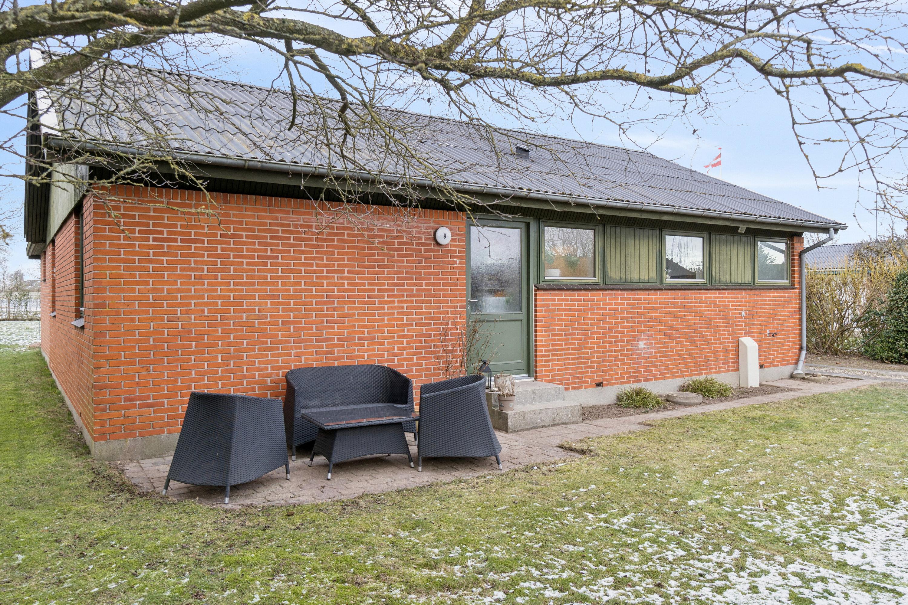 Fremhævet set fra vejen billede i fuldskærmstilstand. Billede af Flakkebjerg Birkevej 9, Flakkebjerg, 4200 Slagelse