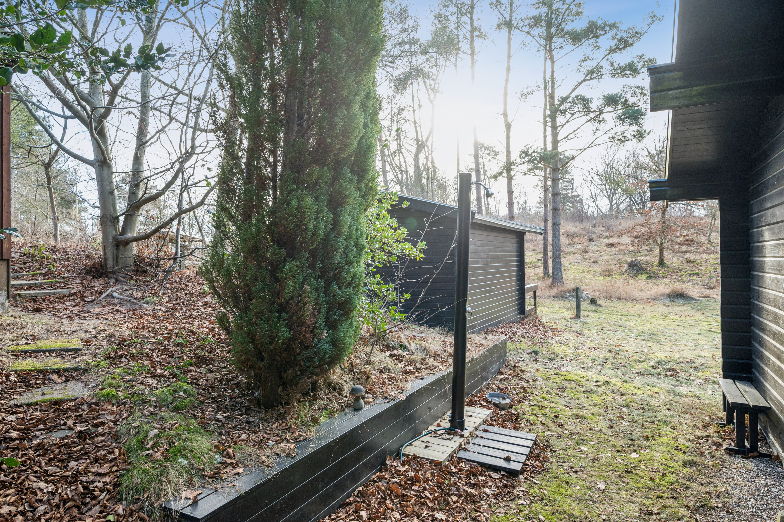 Fremhævet have billede i fuldskærmstilstand. Billede af Junivej 8, Handrup, 8400 Ebeltoft