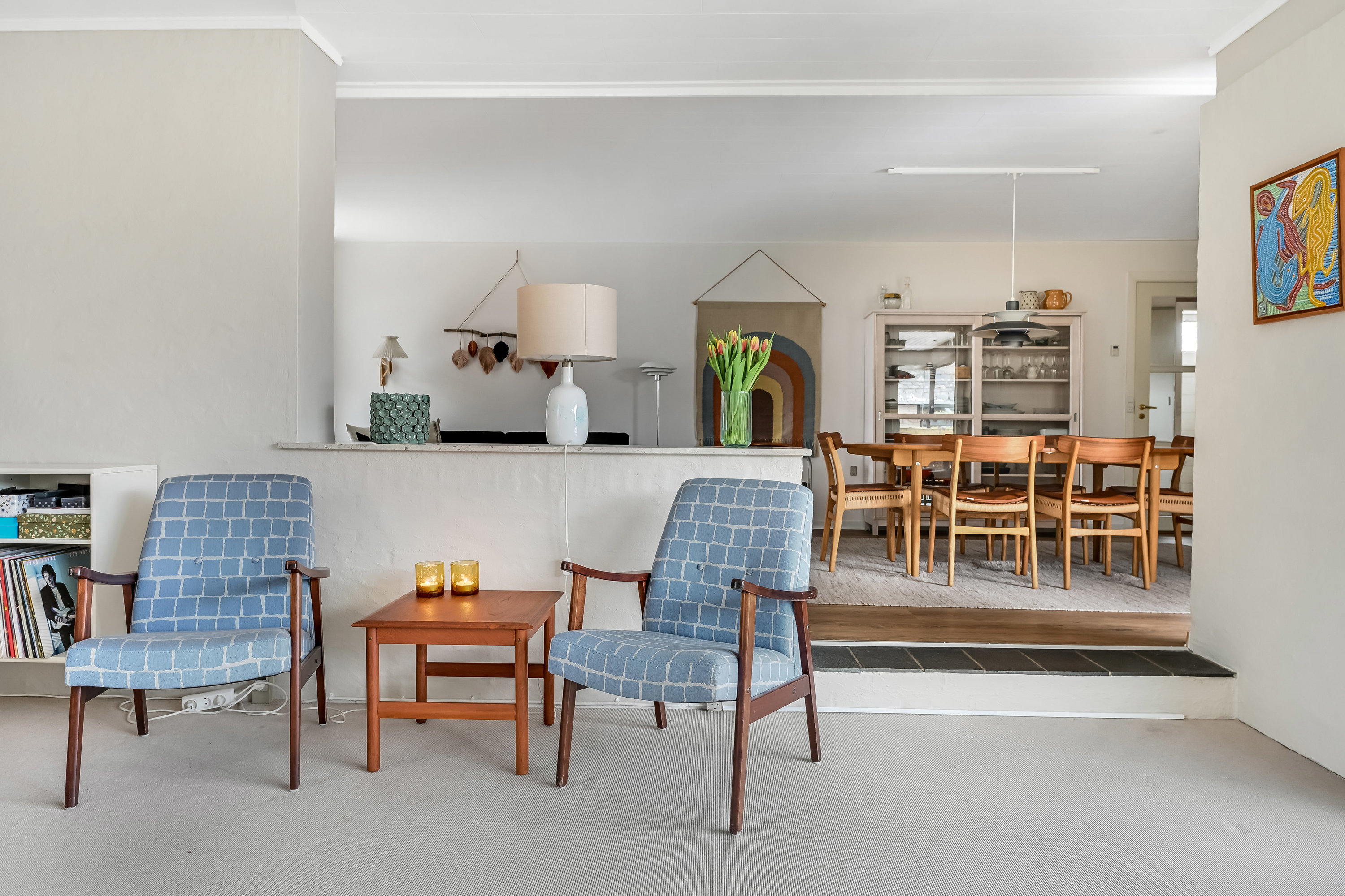 Fremhævet stue billede i fuldskærmstilstand. Billede af Snerlevej 4, 6710 Esbjerg V