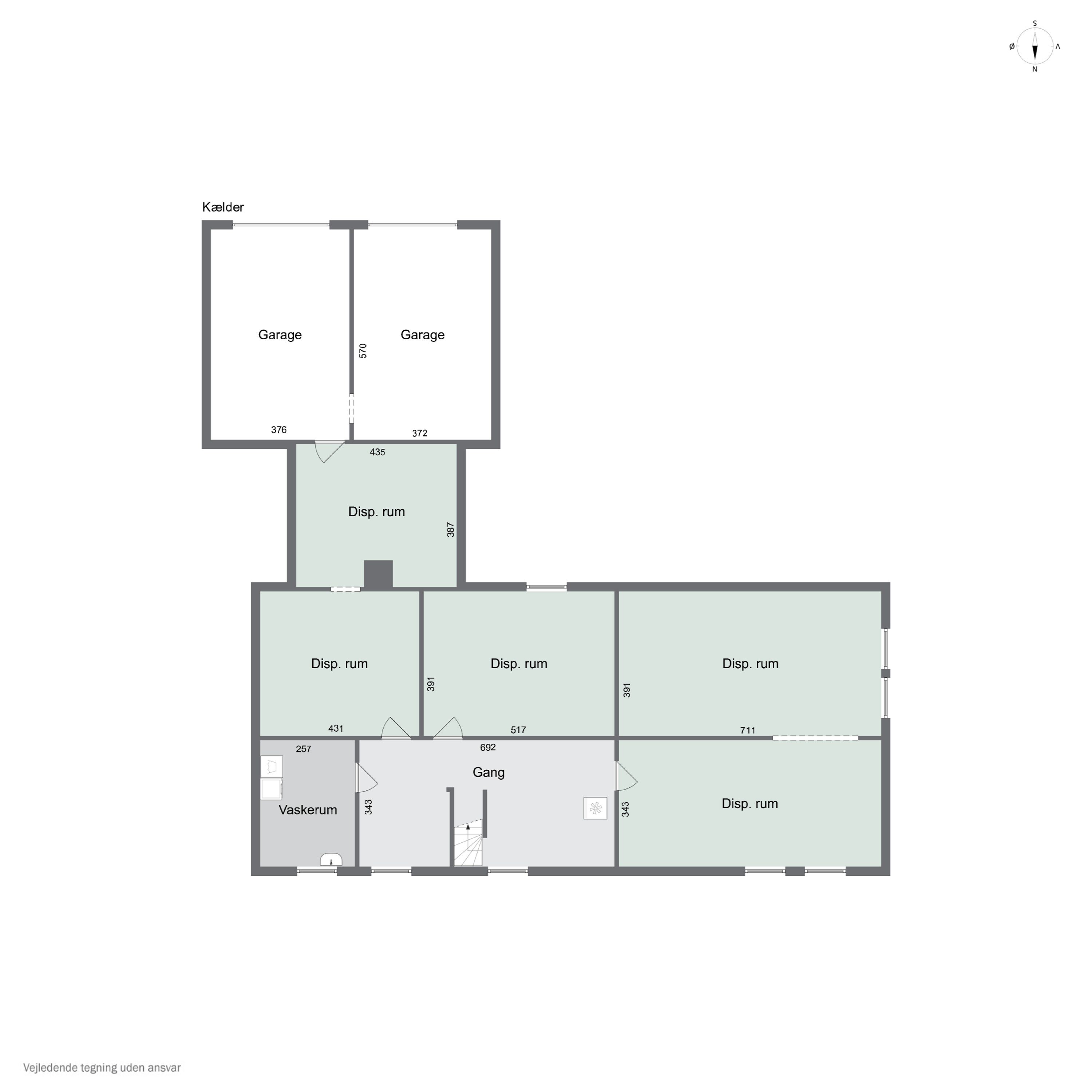 Plantegninger billede af H.P. Simonsens Allé 185, Sanderum, 5250 Odense SV