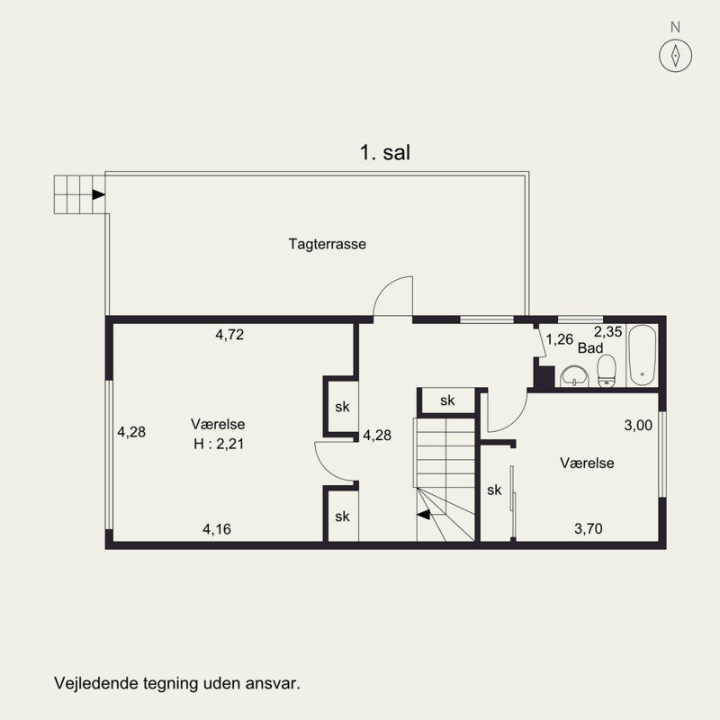 Plantegninger billede af Bethesdavej 39C, Risvangen, 8200 Aarhus N