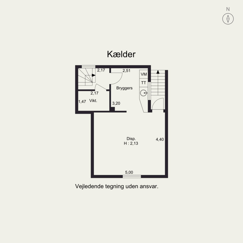 Plantegninger billede af Hjortevangen 3, 2920 Charlottenlund