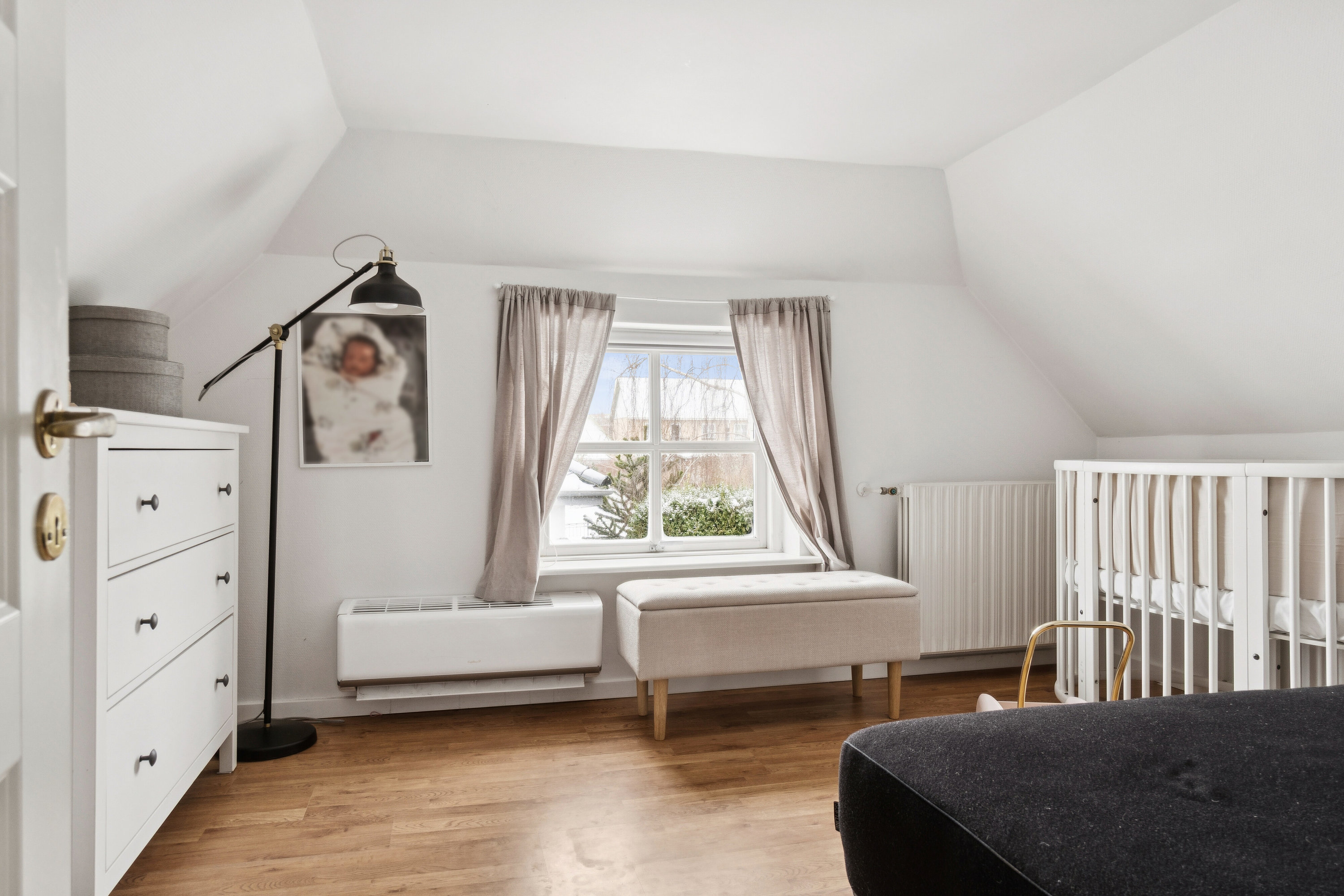 Fremhævet soveværelse billede i fuldskærmstilstand. Billede af Trekanten 20, 4200 Slagelse