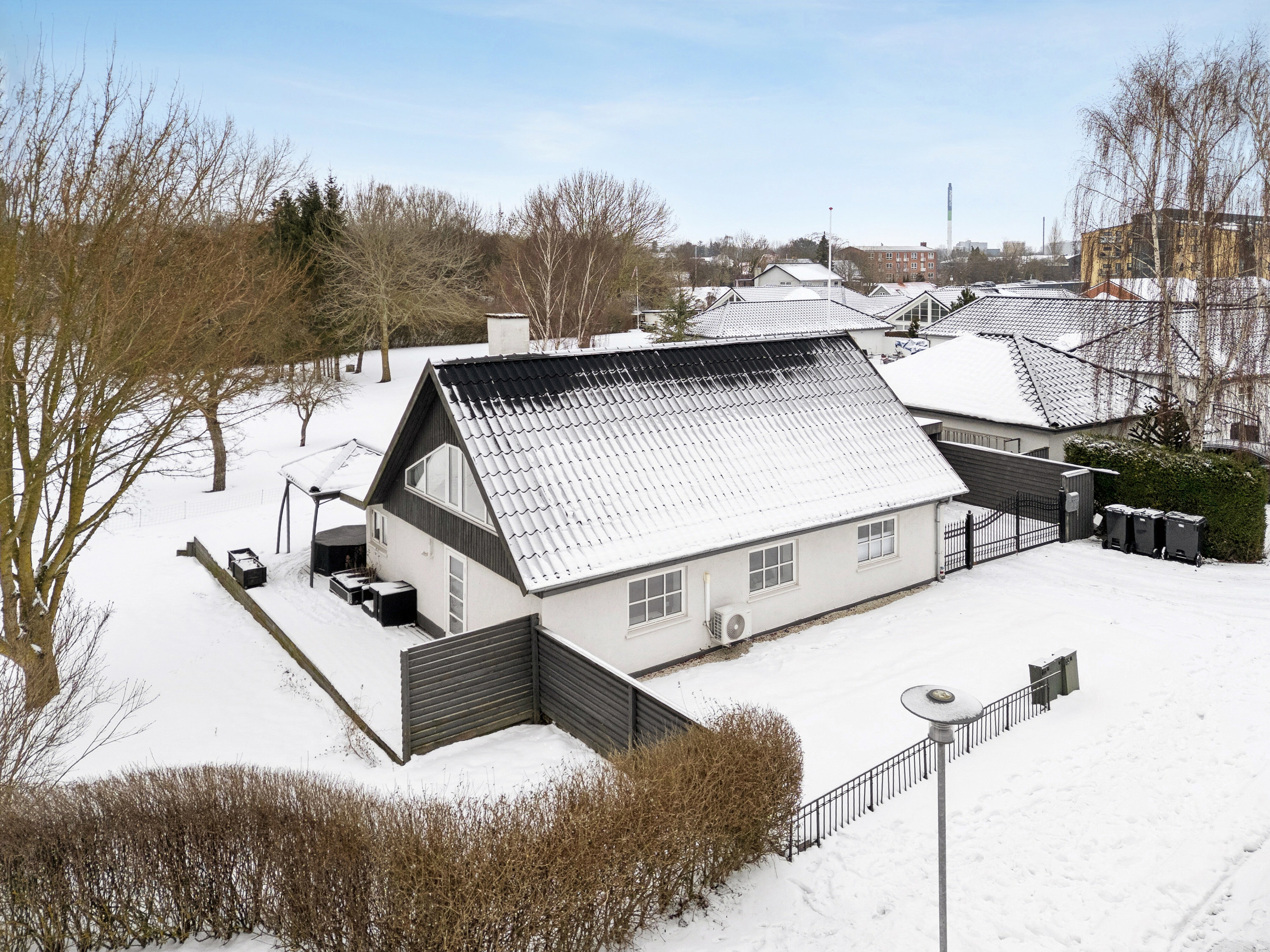 Fremhævet luftfoto billede i fuldskærmstilstand. Billede af Trekanten 20, 4200 Slagelse