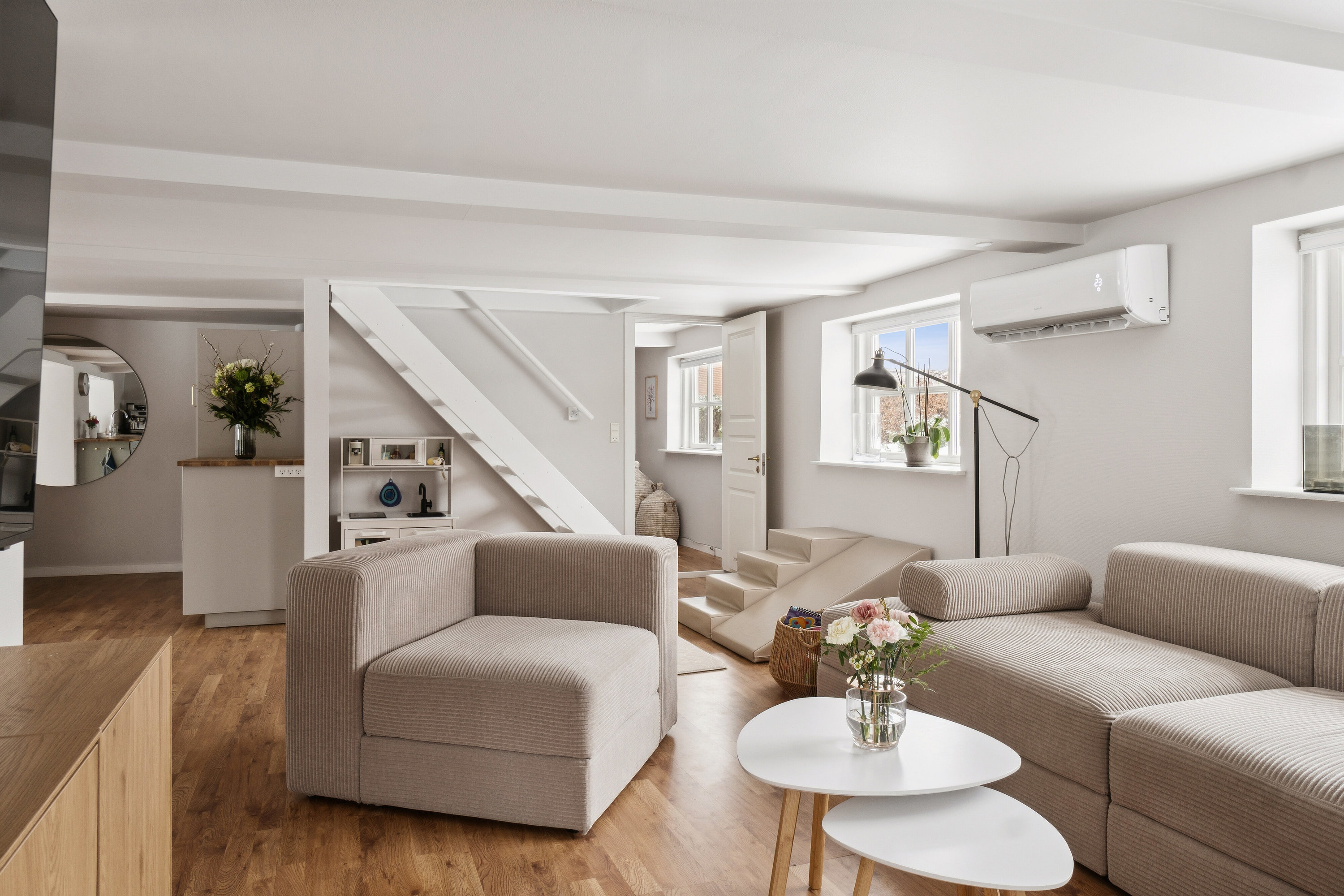 Fremhævet stue billede i fuldskærmstilstand. Billede af Trekanten 20, 4200 Slagelse