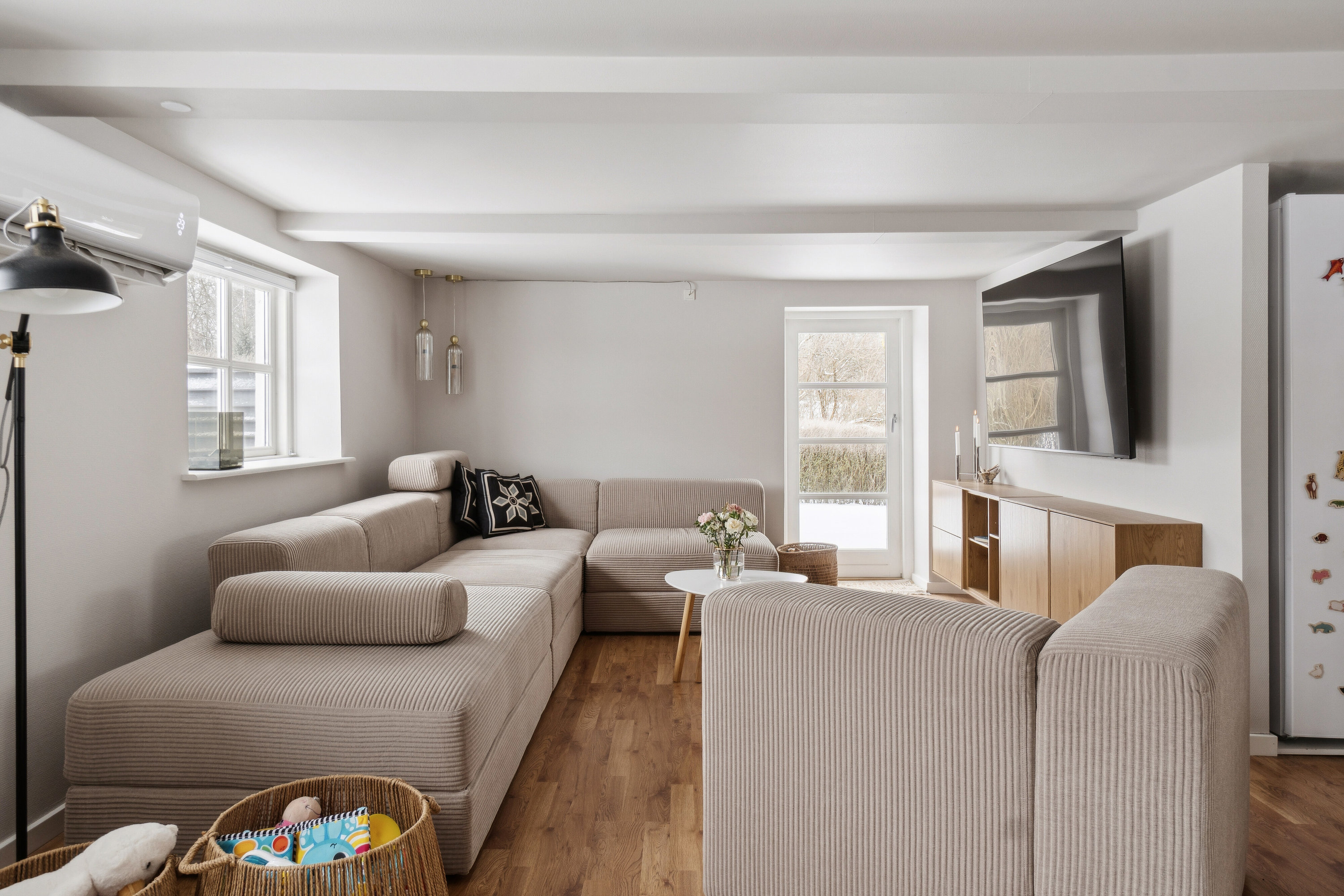 Fremhævet stue billede i fuldskærmstilstand. Billede af Trekanten 20, 4200 Slagelse