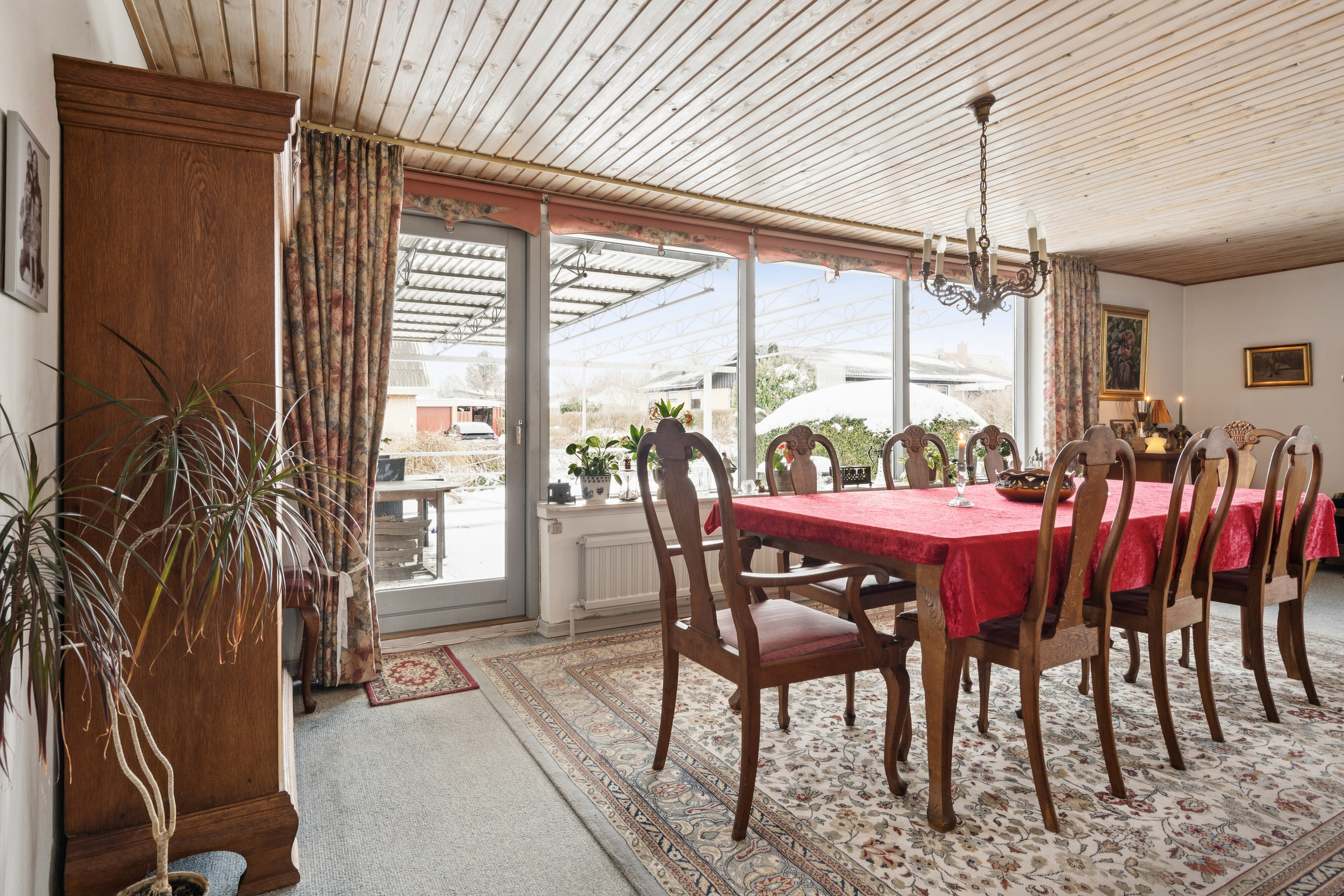 Fremhævet spisestue billede i fuldskærmstilstand. Billede af Nordmandsvej 7, 4050 Skibby