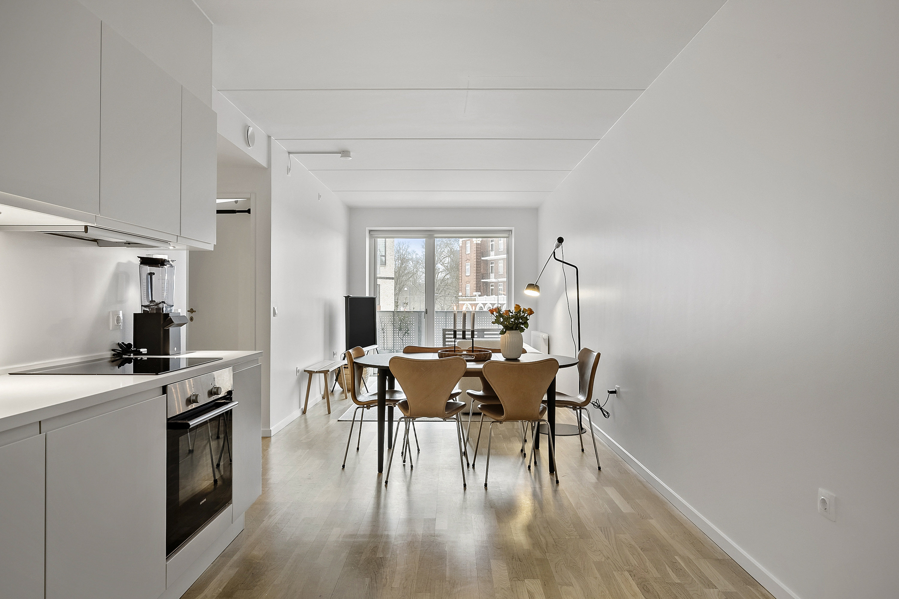 Fremhævet spisekøkken billede i fuldskærmstilstand. Billede af Østre Stationsvej 37L, 1. 4., 5000 Odense C