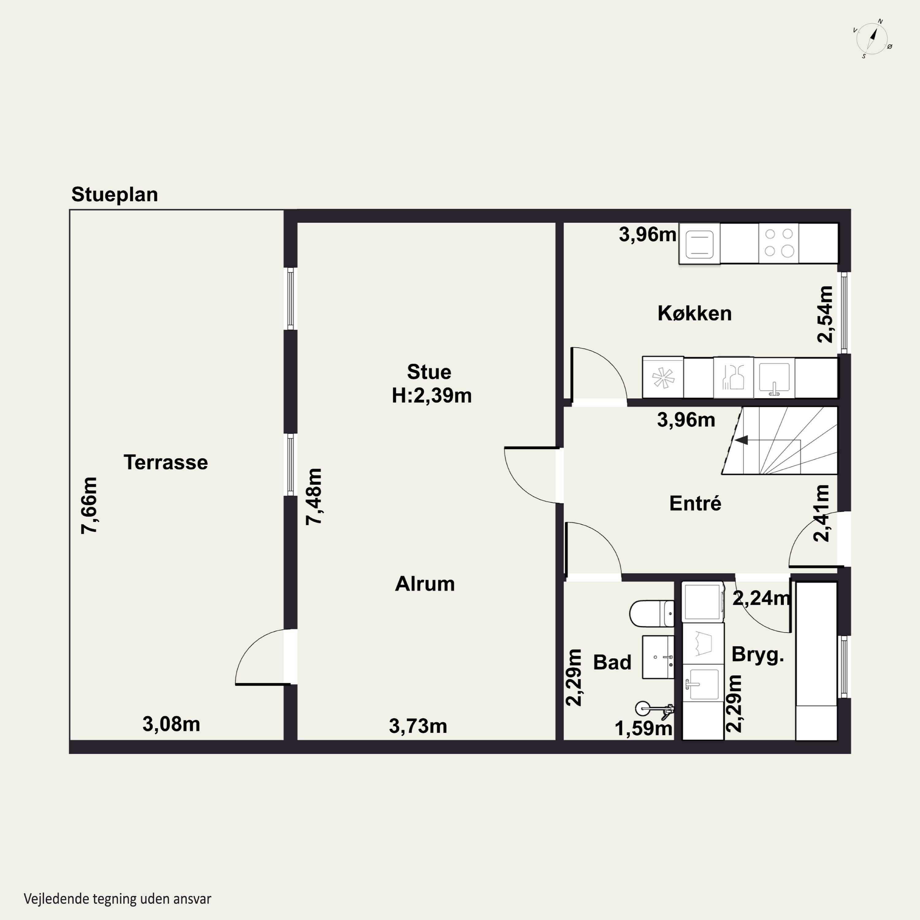 Plantegninger billede af Enghøjparken 42, 2650 Hvidovre