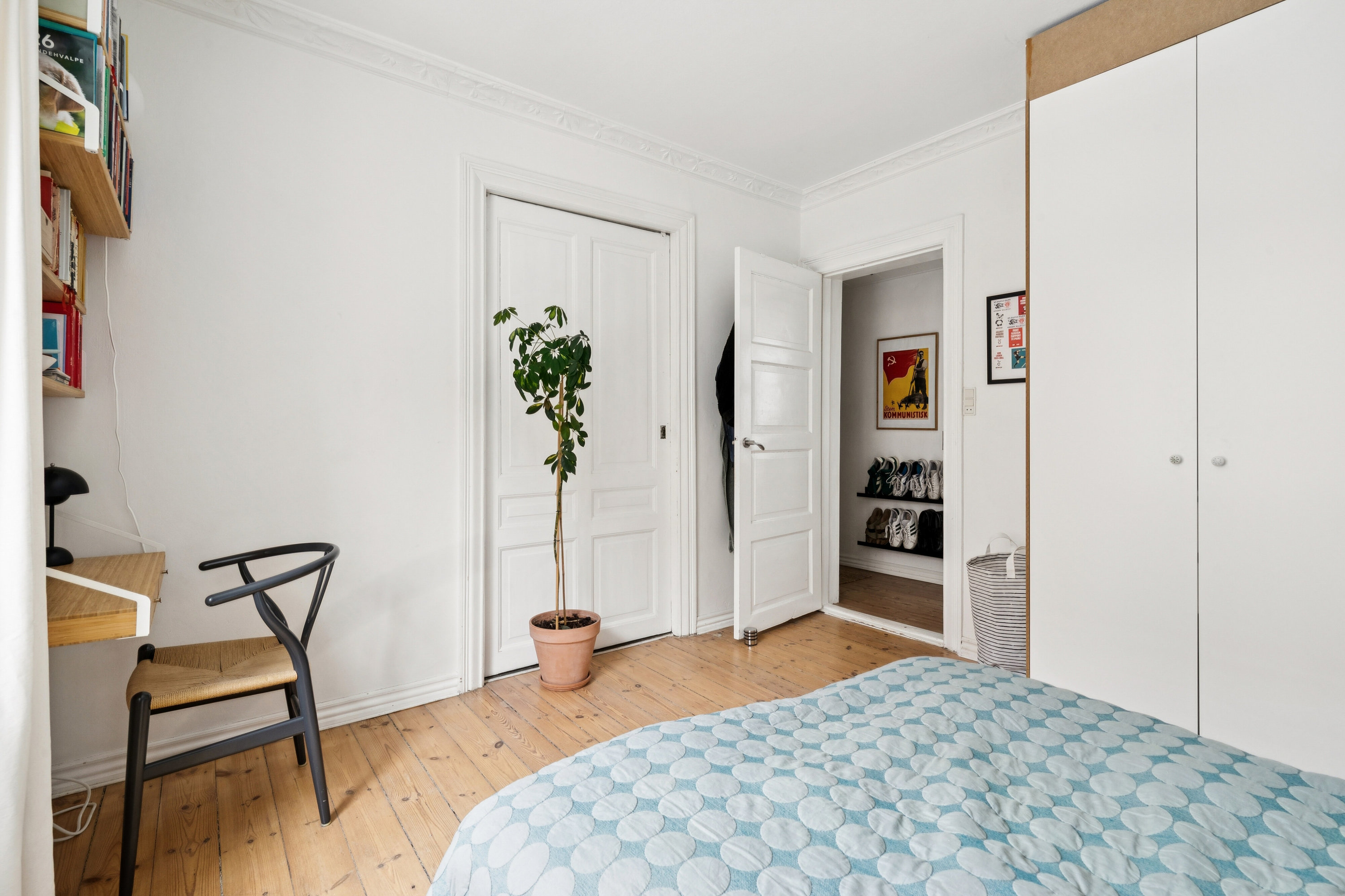 Fremhævet soveværelse billede i fuldskærmstilstand. Billede af Lyneborggade 3, 1. th., 2300 København S