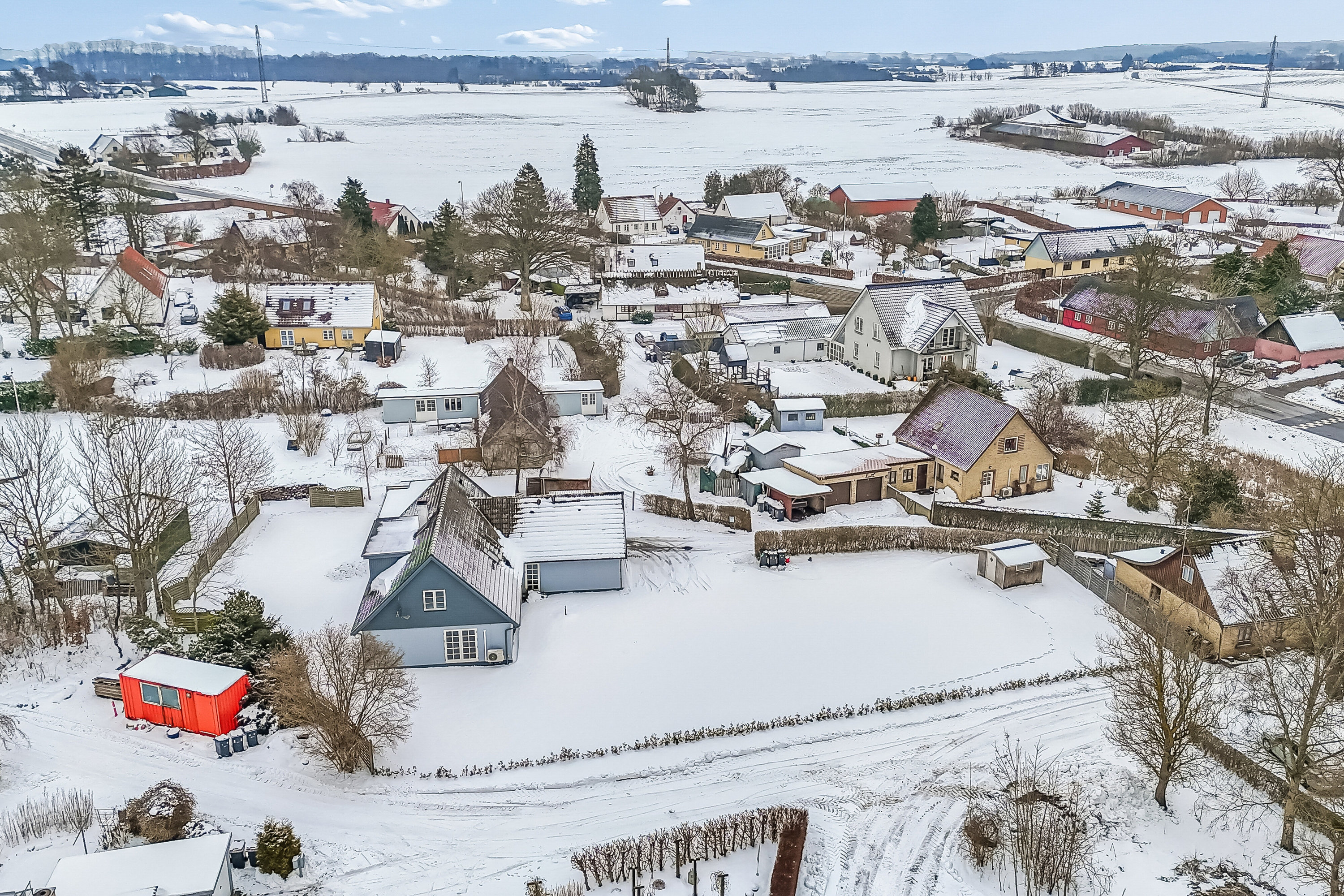 Fremhævet andet billede i fuldskærmstilstand. Billede af Damvej 1, 4750 Lundby