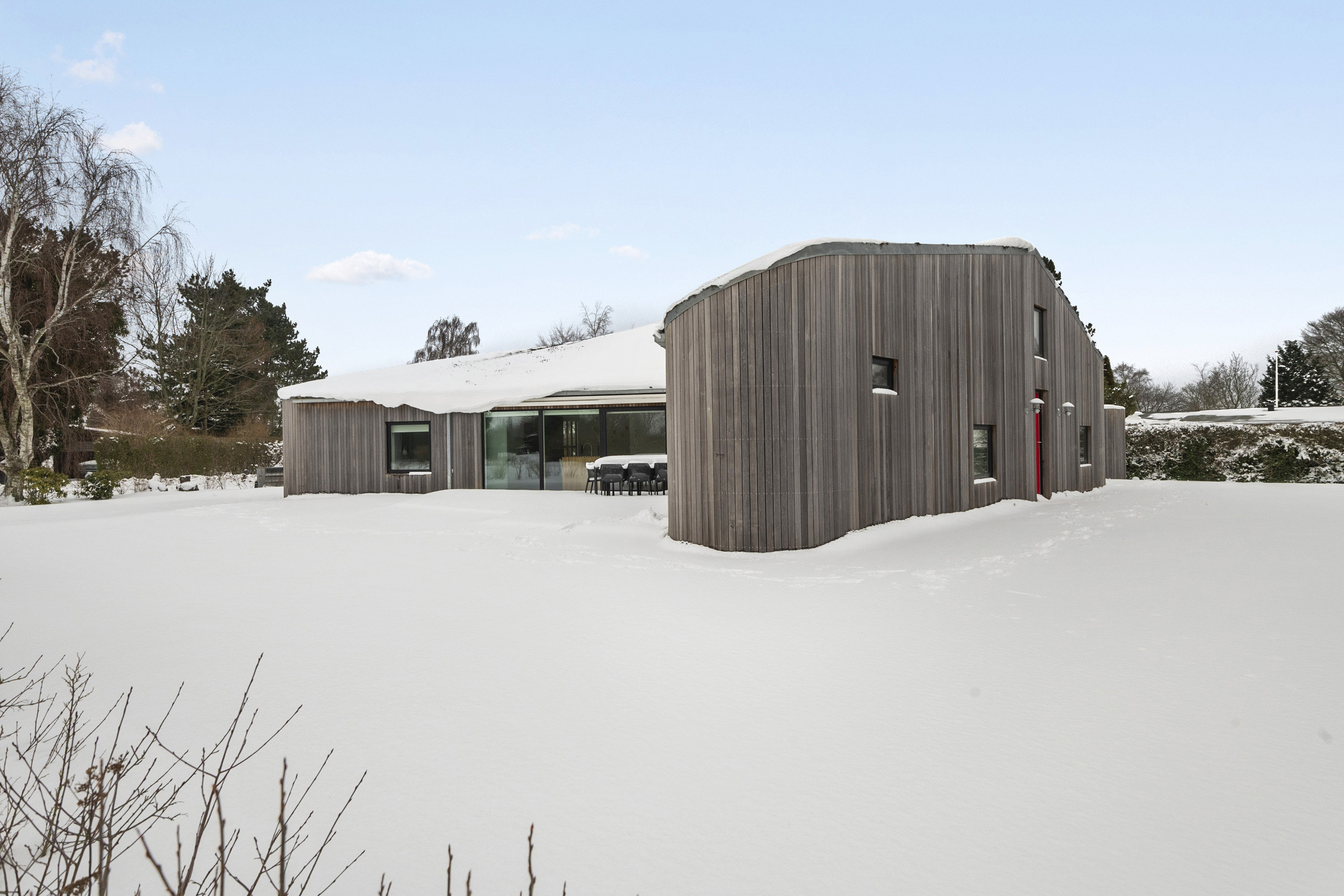 Fremhævet ejendommen billede i fuldskærmstilstand. Billede af P.Baatrupsvej 46, Kysing Næs, 8300 Odder