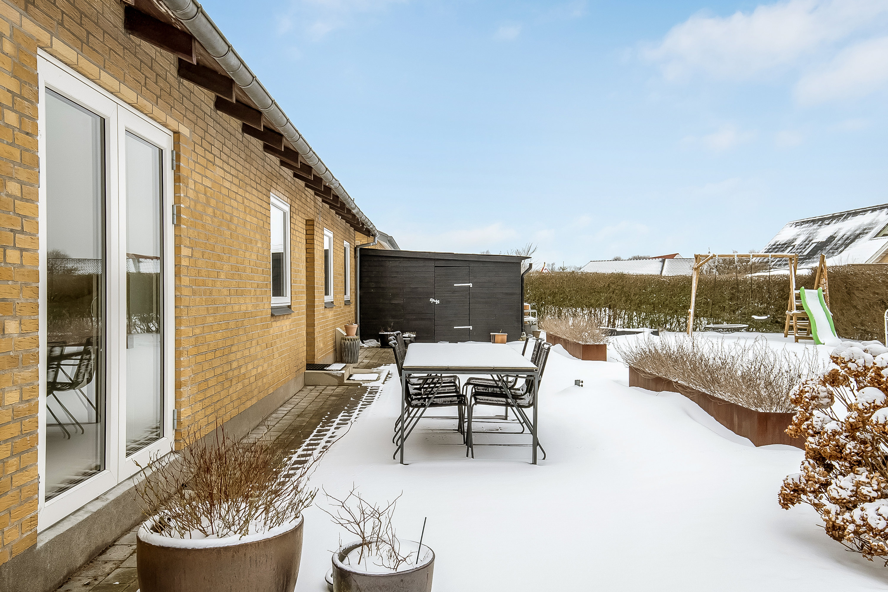 Fremhævet terrasse billede i fuldskærmstilstand. Billede af El-Vej 4, Seest, 6000 Kolding