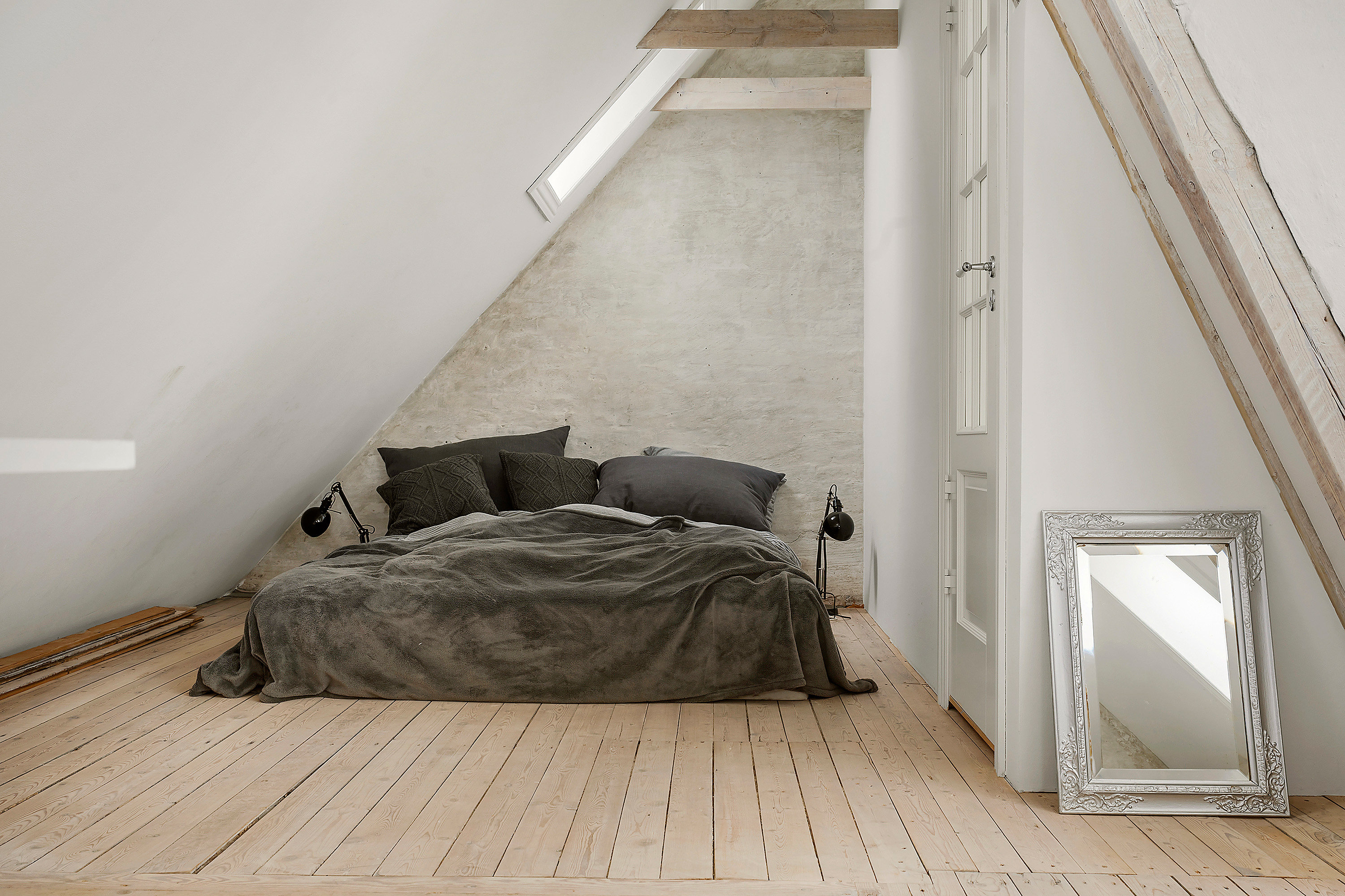 Fremhævet soveværelse billede i fuldskærmstilstand. Billede af Hjortevangen 3, 2920 Charlottenlund