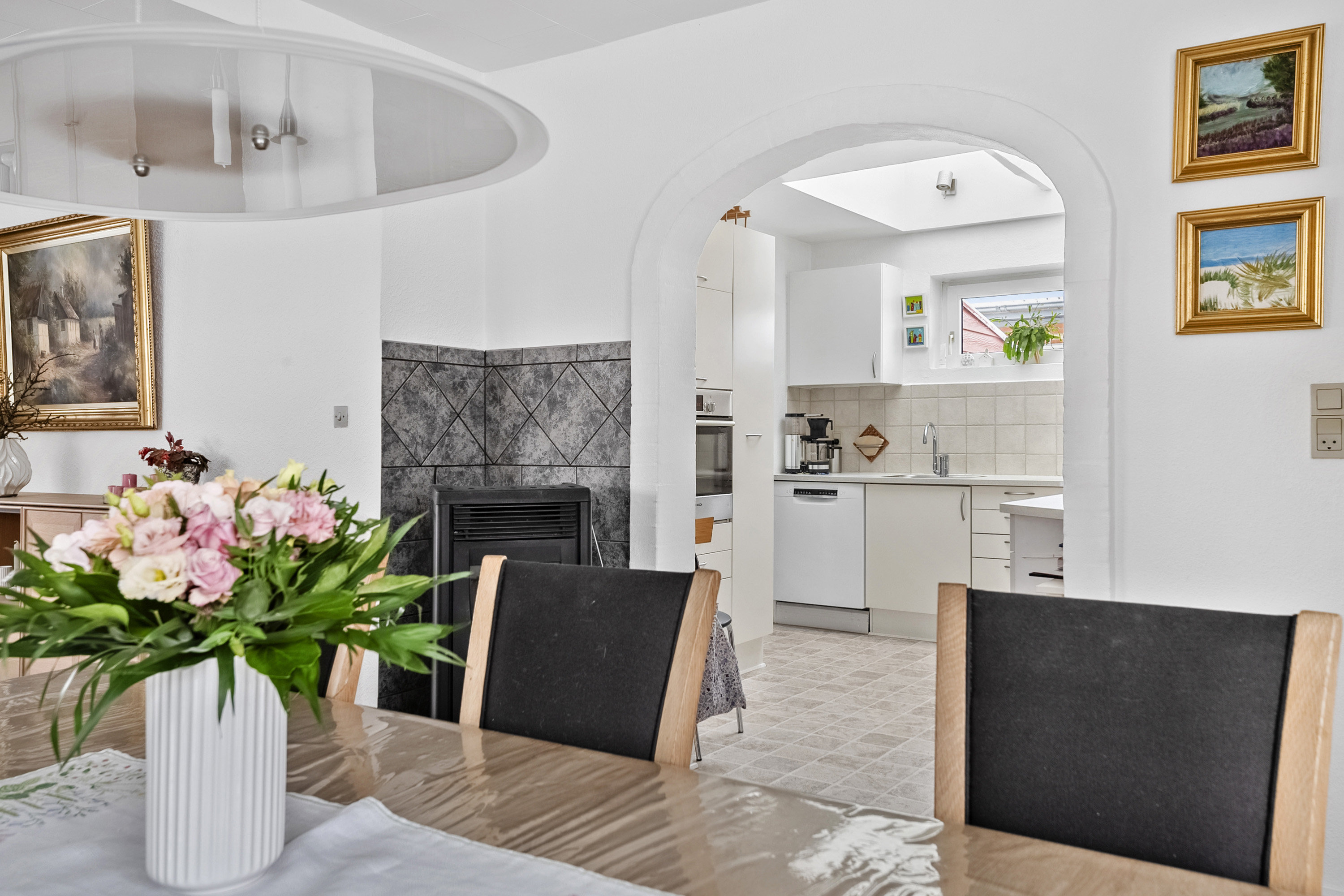 Fremhævet spisekøkken billede i fuldskærmstilstand. Billede af Torupvej 8, 8350 Hundslund