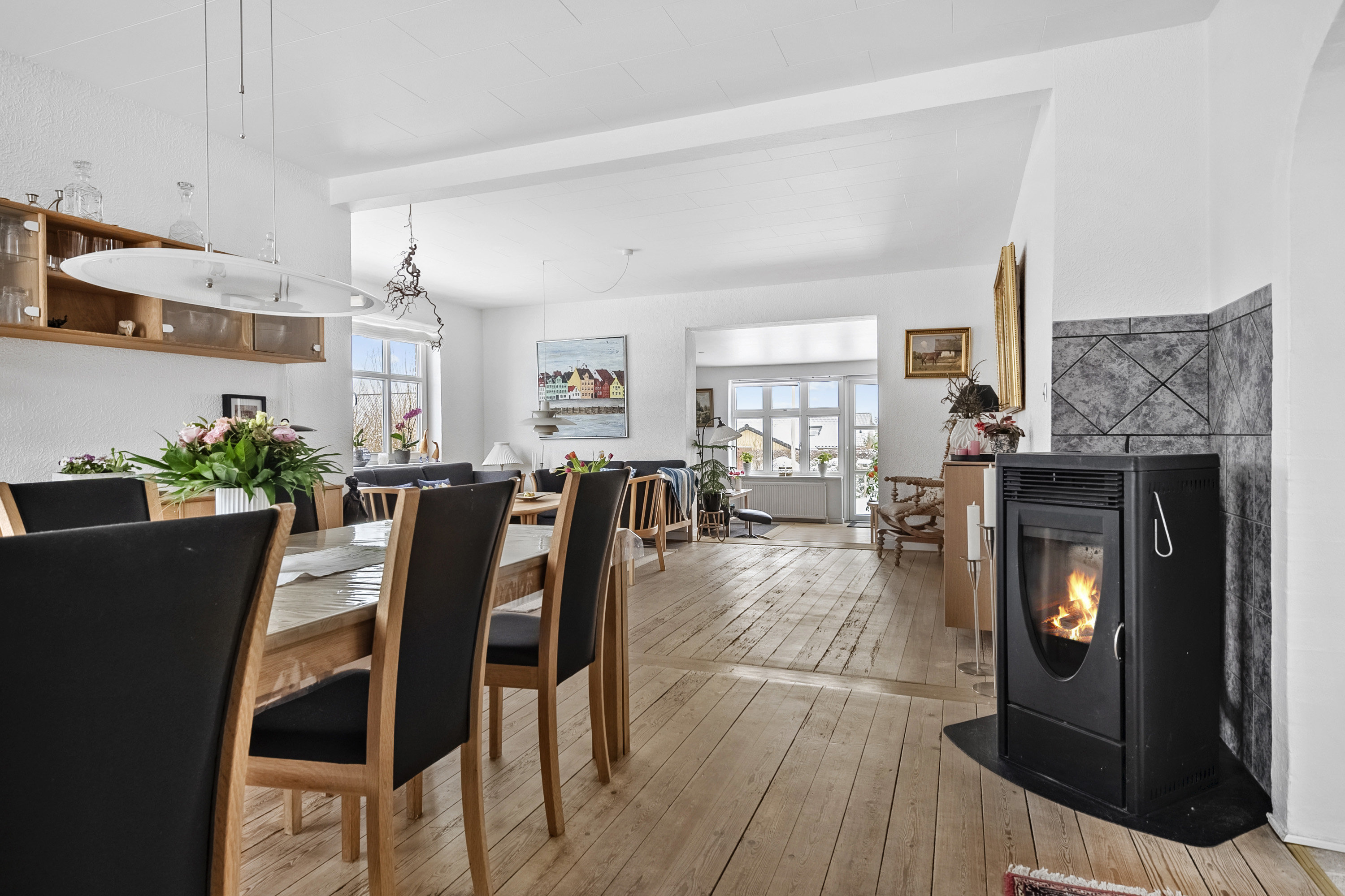 Fremhævet spisestue billede i fuldskærmstilstand. Billede af Torupvej 8, 8350 Hundslund