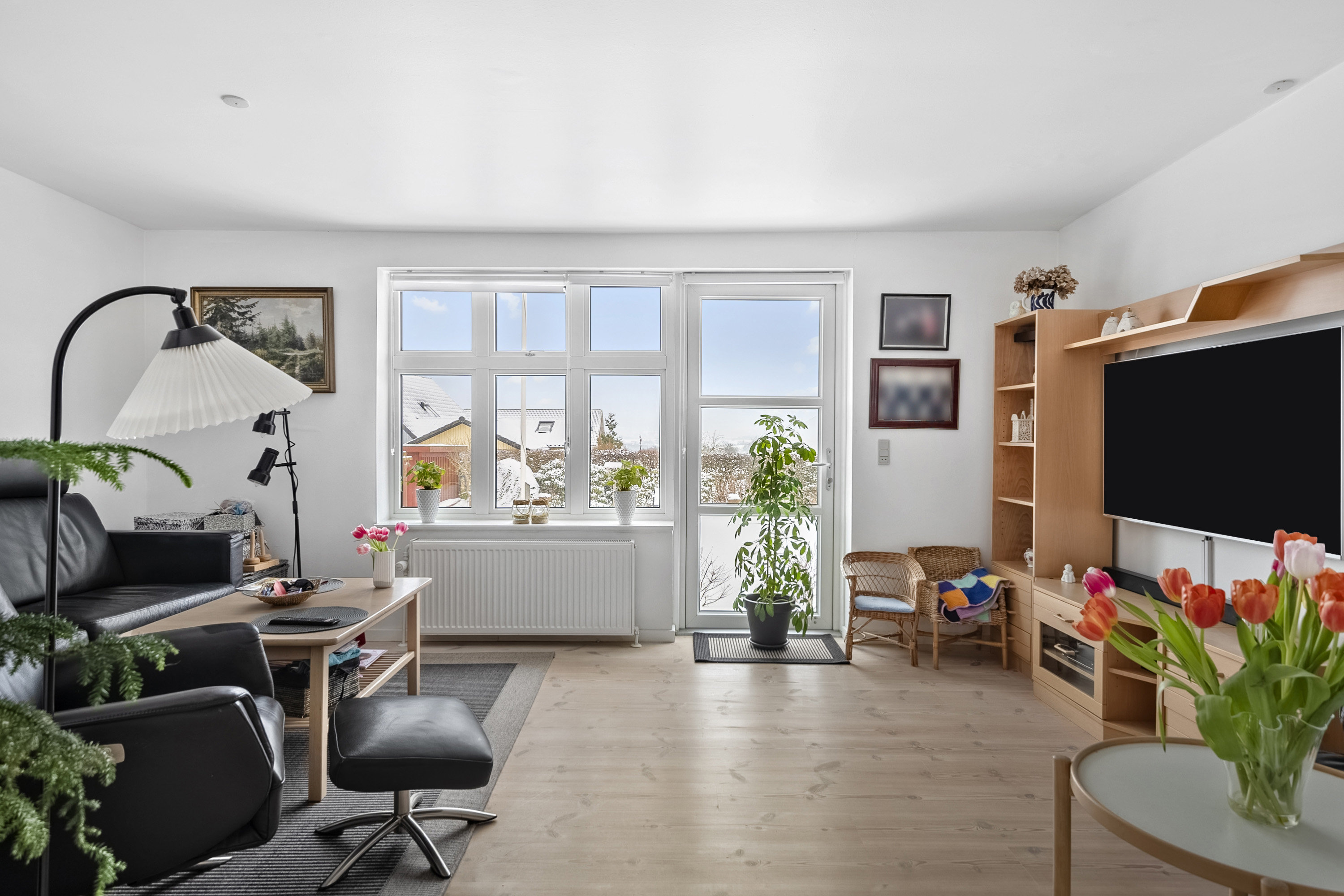 Fremhævet stue billede i fuldskærmstilstand. Billede af Torupvej 8, 8350 Hundslund