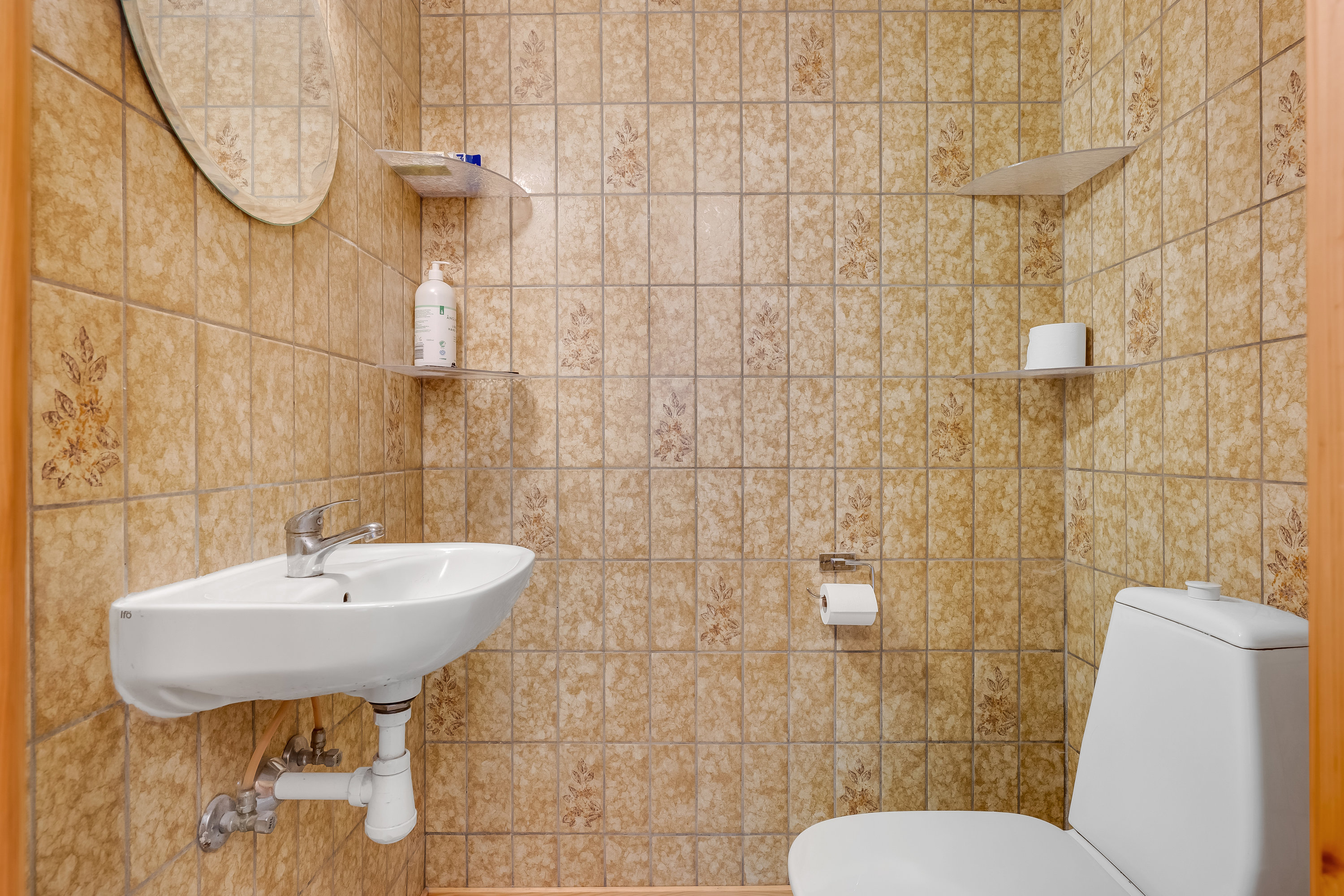 Fremhævet badeværelse billede i fuldskærmstilstand. Billede af Ryttervej 6, 6270 Tønder