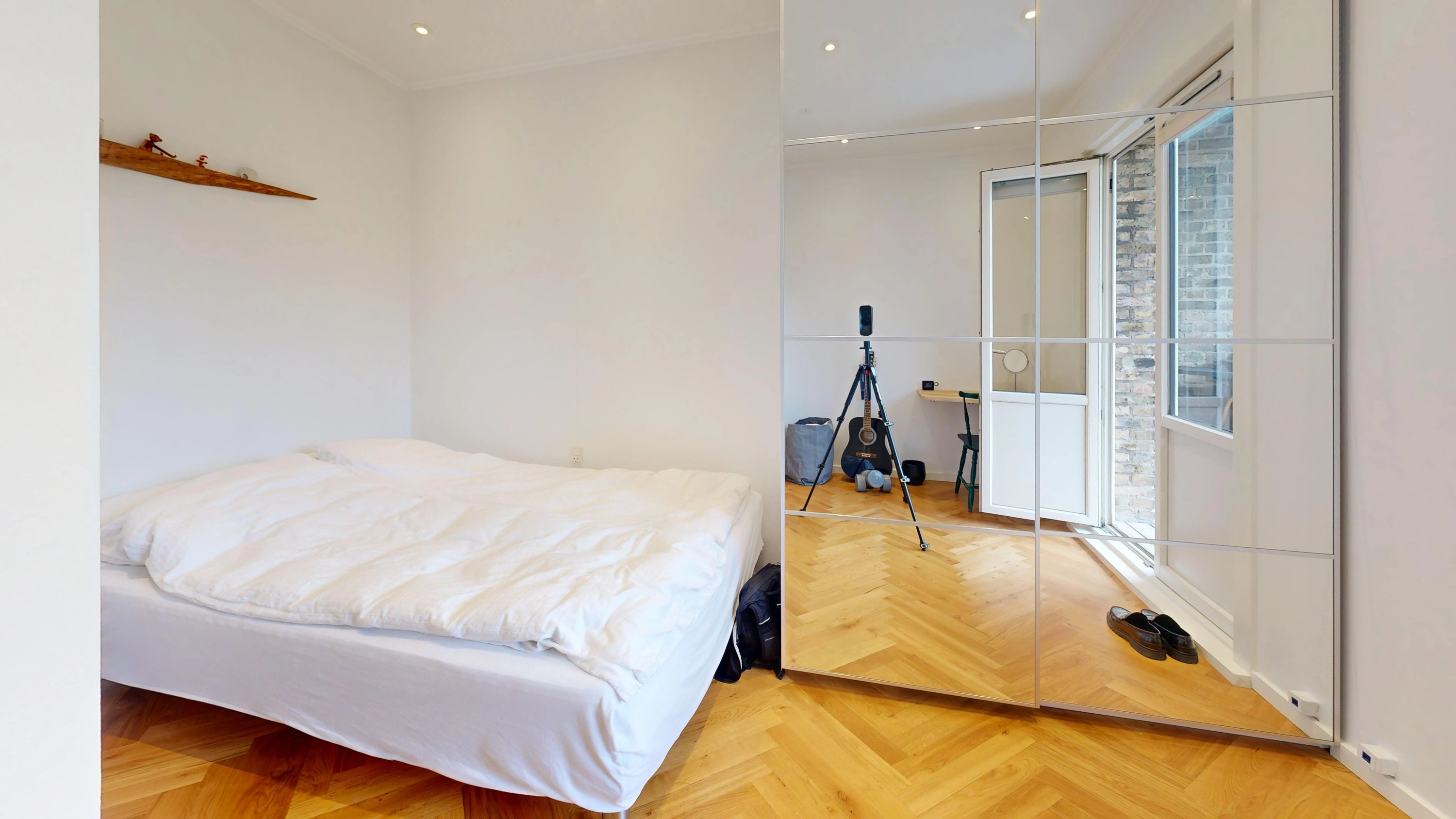 Fremhævet soveværelse billede i fuldskærmstilstand. Billede af Peder Skrams Gade 35, 3. tv., 9000 Aalborg