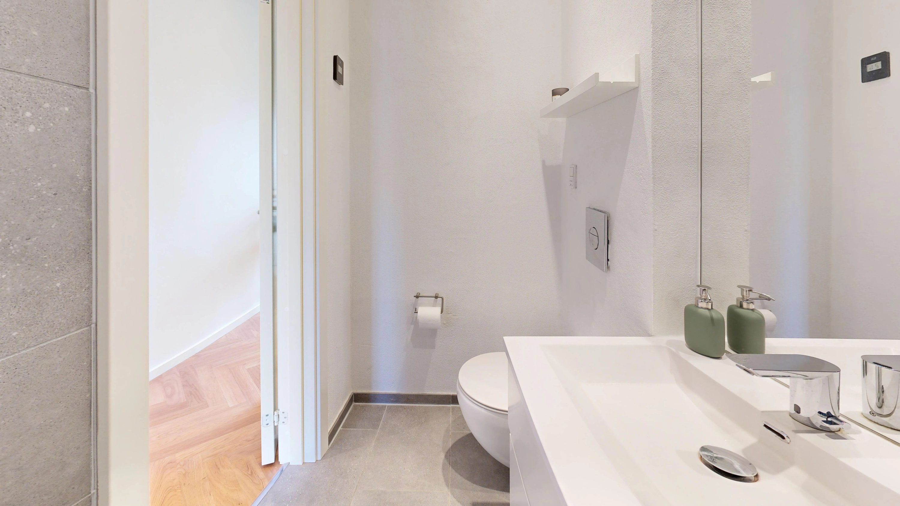 Fremhævet badeværelse billede i fuldskærmstilstand. Billede af Peder Skrams Gade 35, 3. tv., 9000 Aalborg