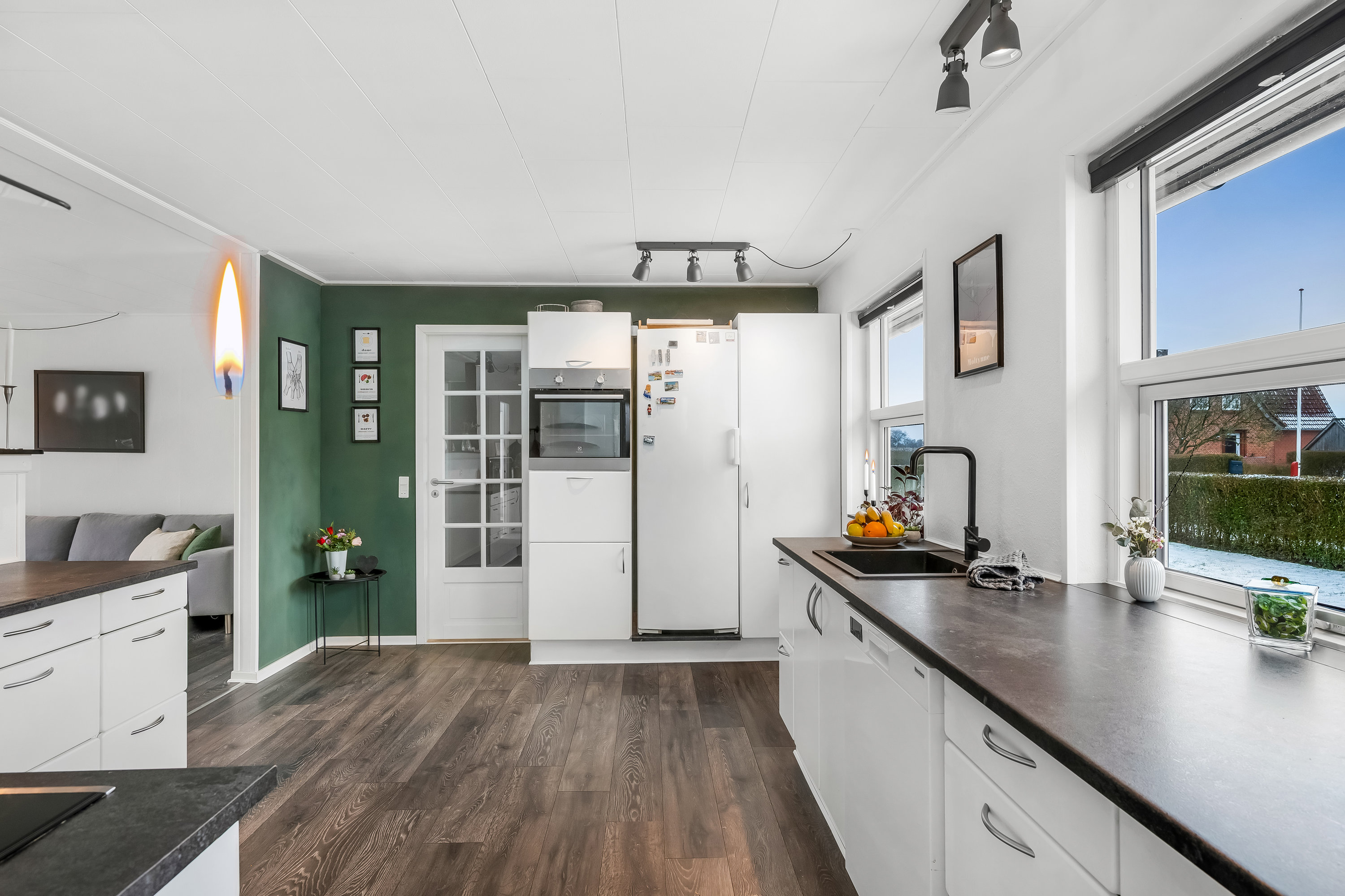 Fremhævet køkken billede i fuldskærmstilstand. Billede af Nørrefoldvej 22, Møgeltønder, 6270 Tønder